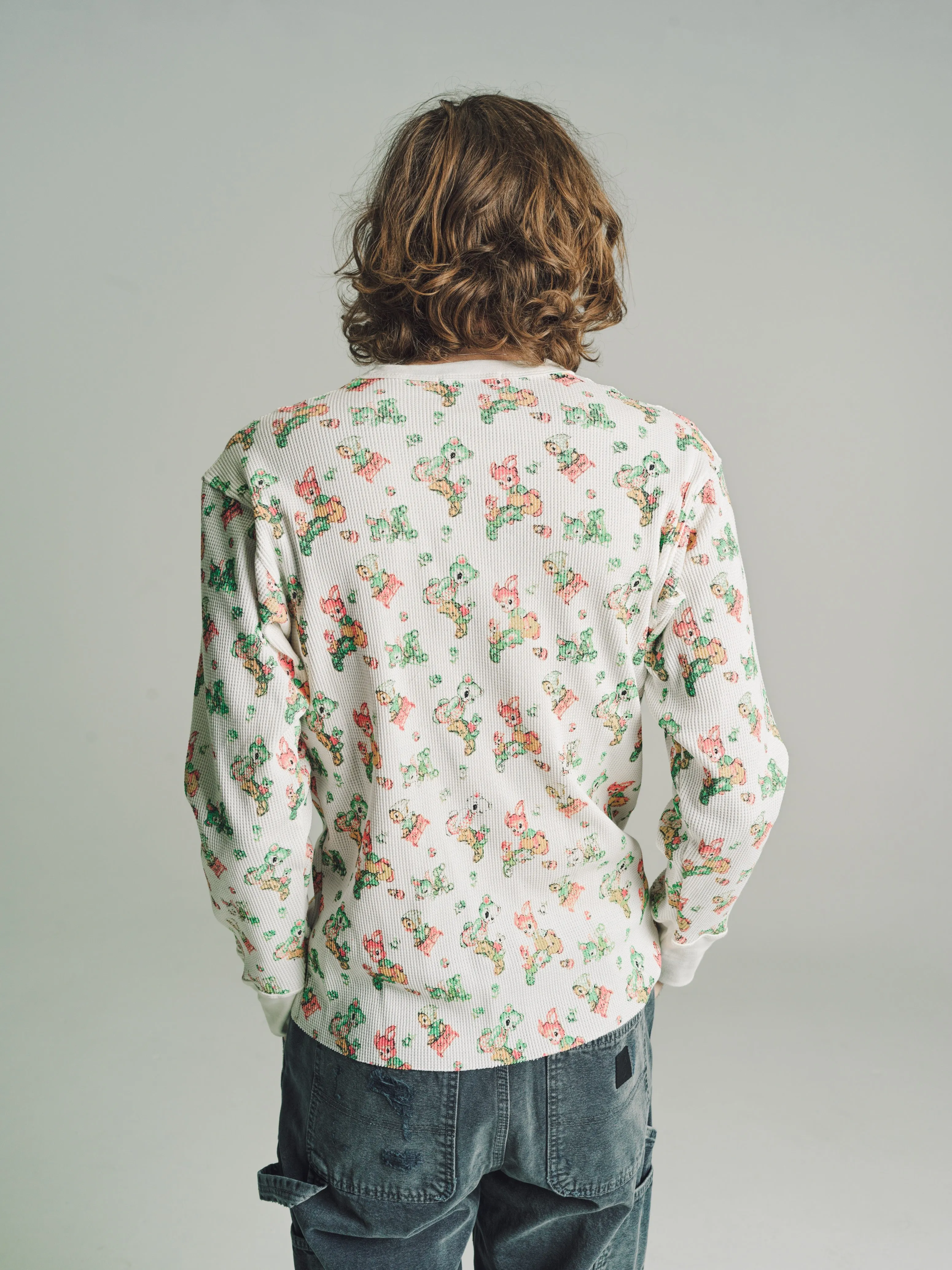 Natural & Multi Nosebleeds/Bruises Thermal Longsleeve