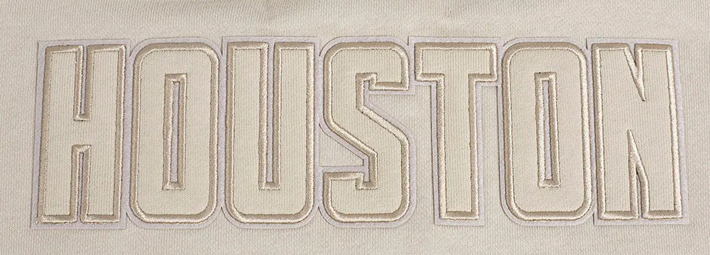 NBA HOUSTON ROCKETS NEUTRAL WOMEN'S CREWNECK (TAUPE)