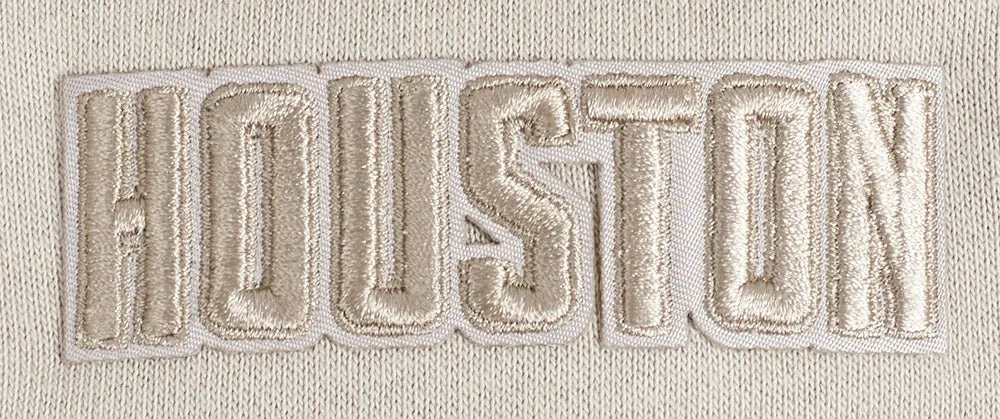 NBA HOUSTON ROCKETS NEUTRAL WOMEN'S CREWNECK (TAUPE)