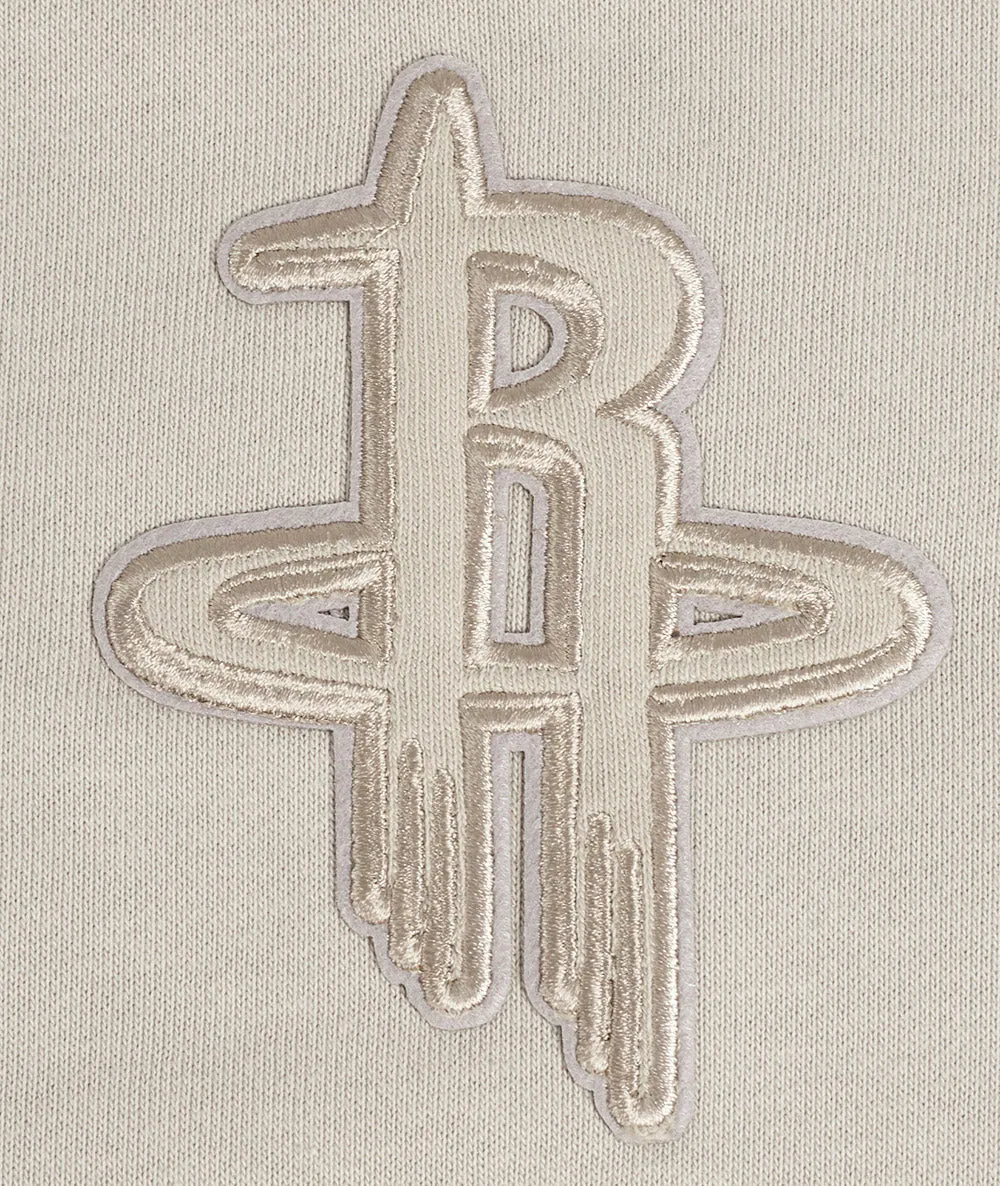 NBA HOUSTON ROCKETS NEUTRAL WOMEN'S CREWNECK (TAUPE)