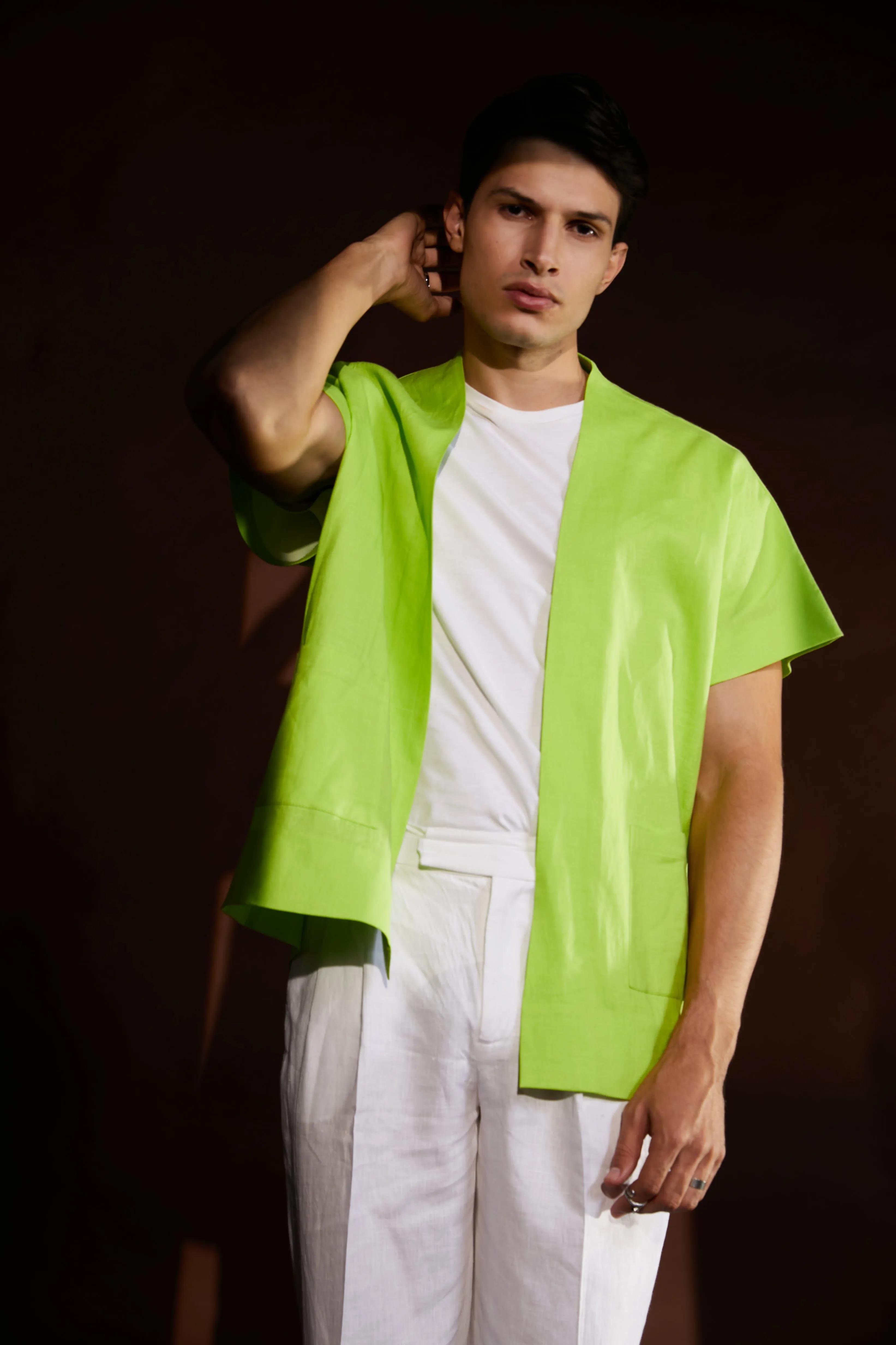 Neon Linen Cape cord set