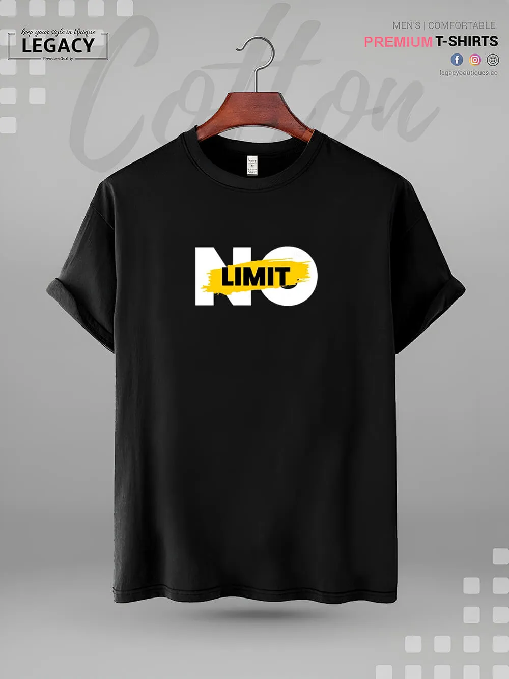 No Limit High Quality In Cheapest Price Men's Tshirt