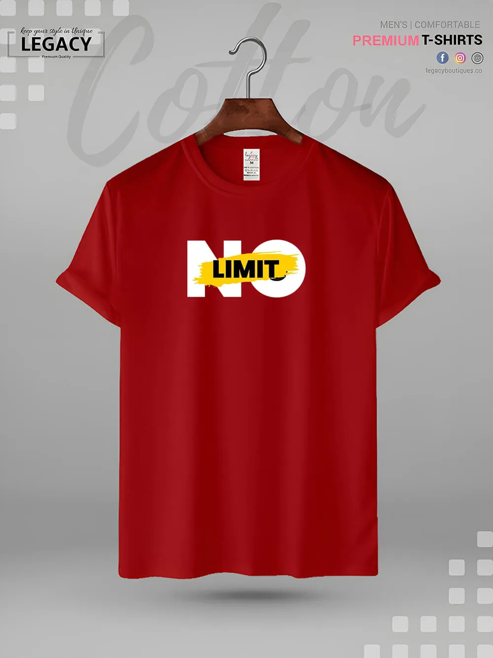 No Limit High Quality In Cheapest Price Men's Tshirt