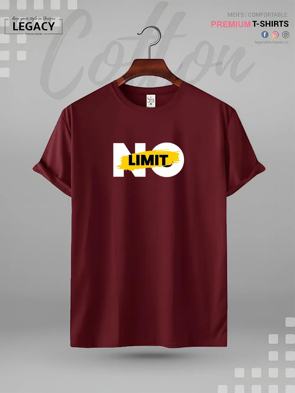 No Limit High Quality In Cheapest Price Men's Tshirt