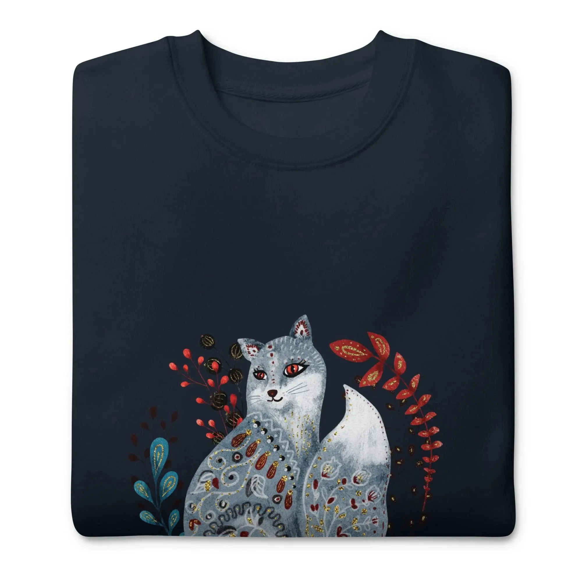 Nordic Winter Sweatshirt - Fox