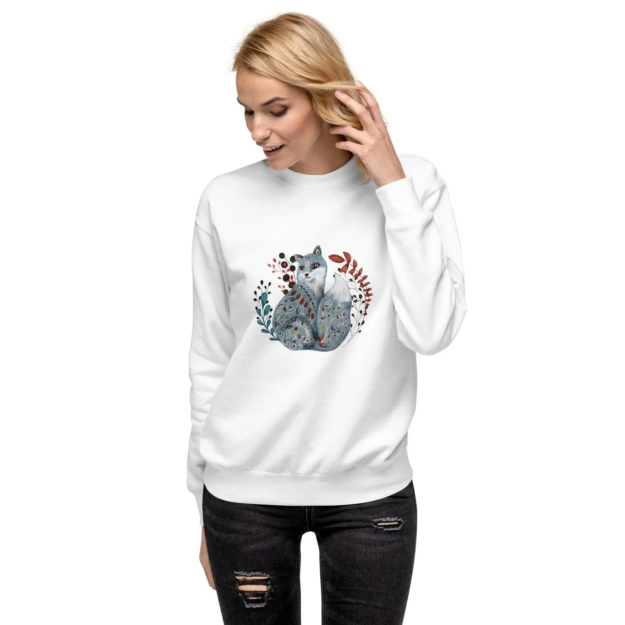 Nordic Winter Sweatshirt - Fox