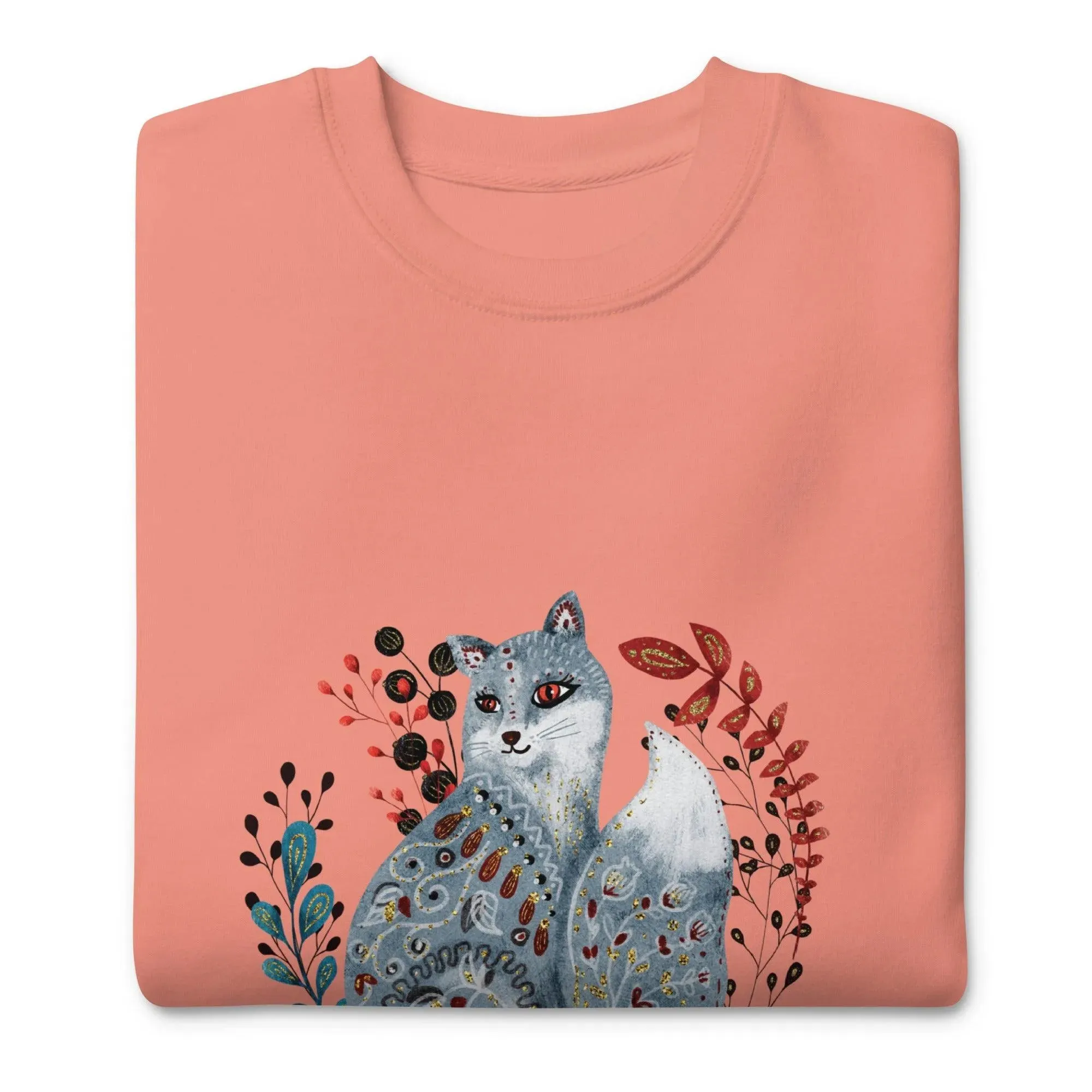 Nordic Winter Sweatshirt - Fox
