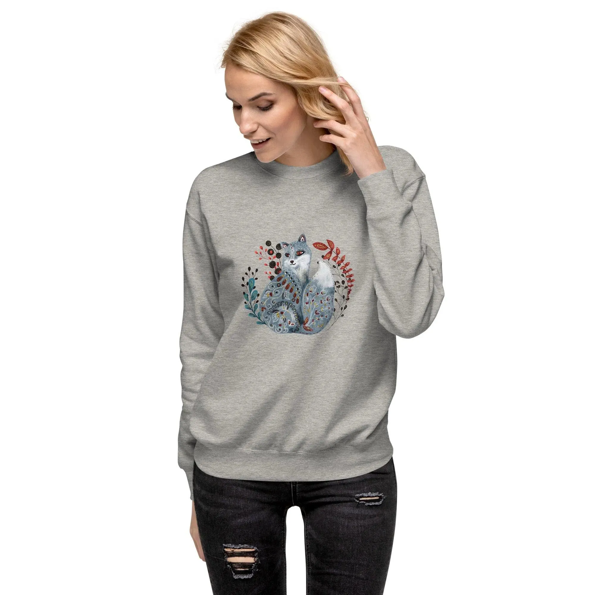 Nordic Winter Sweatshirt - Fox