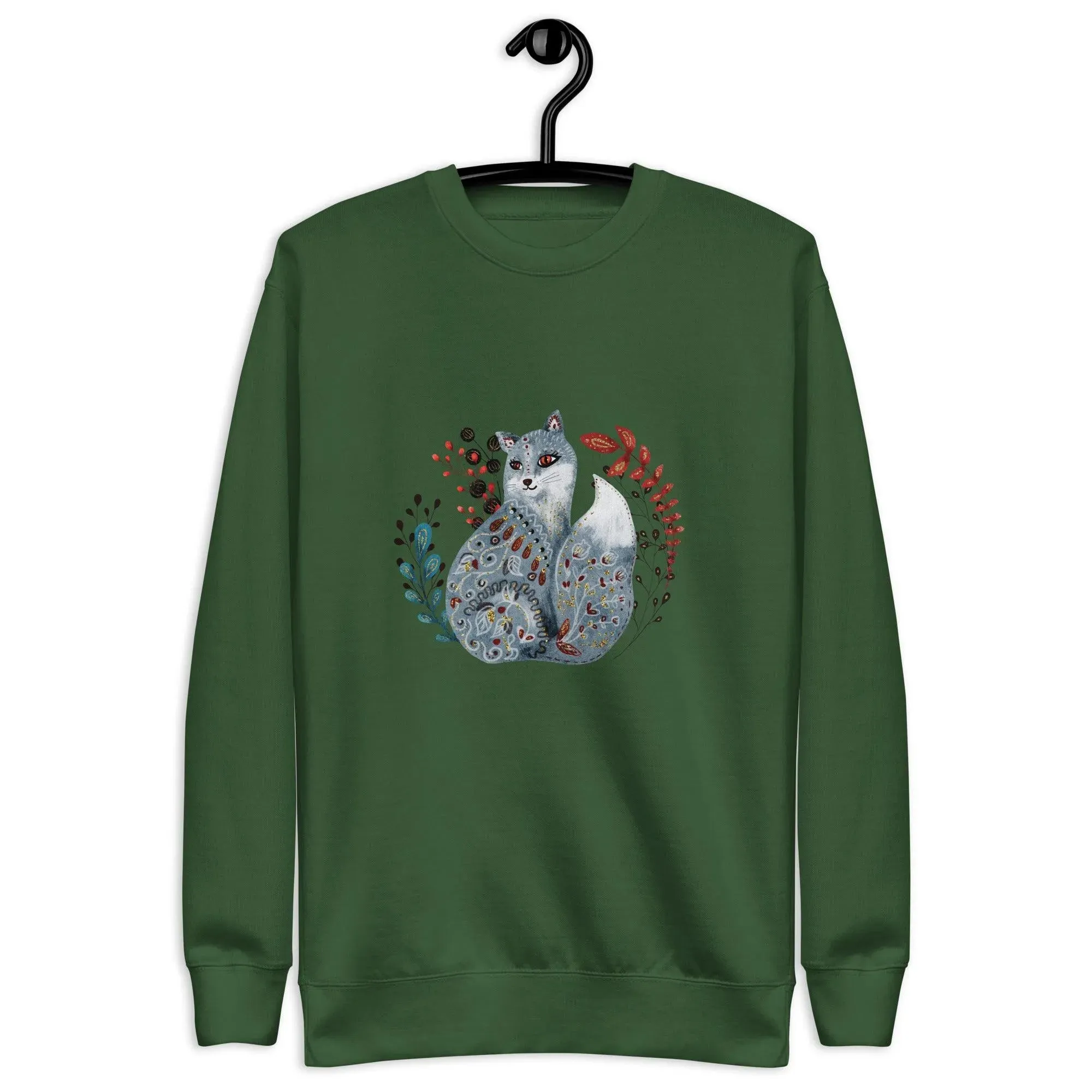 Nordic Winter Sweatshirt - Fox