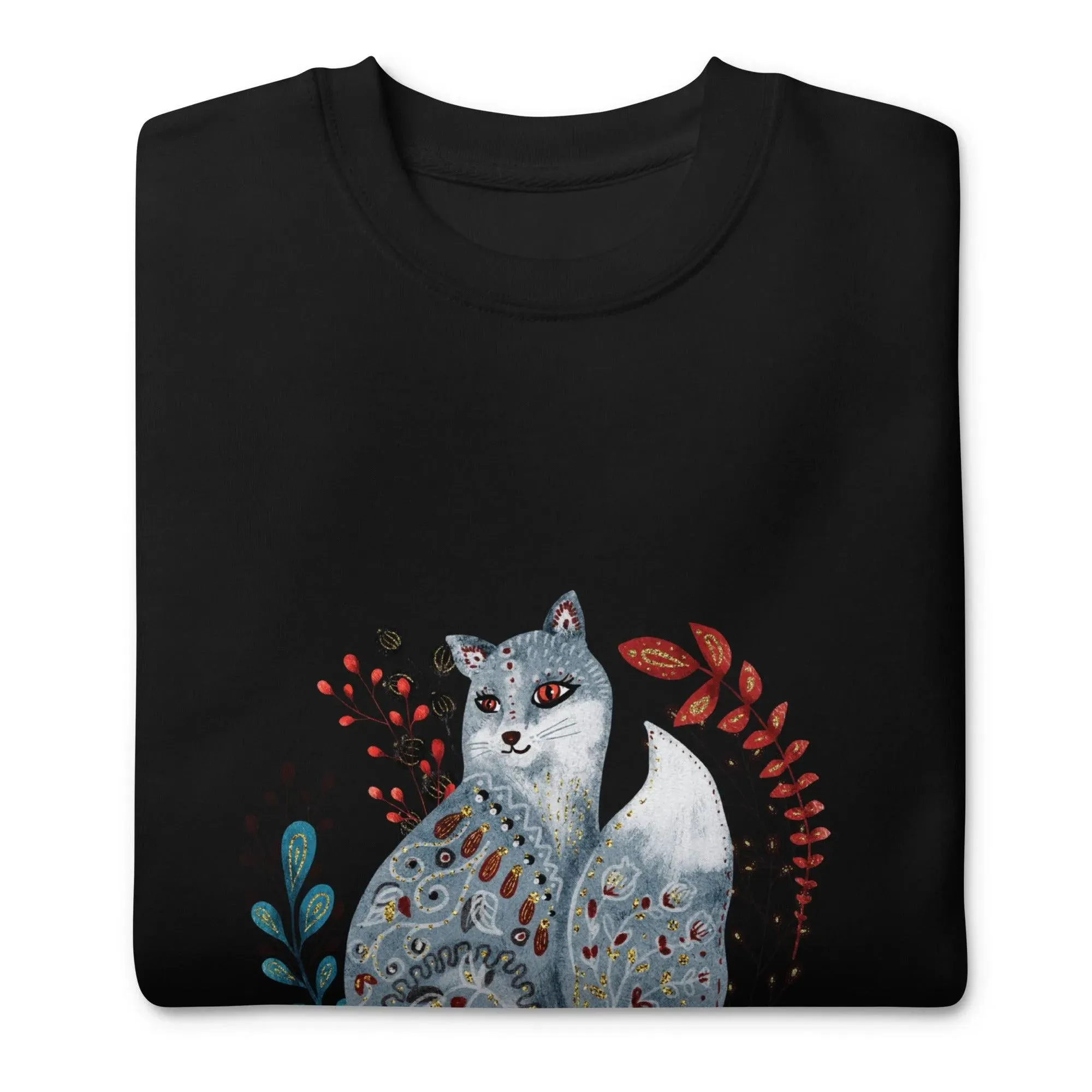 Nordic Winter Sweatshirt - Fox