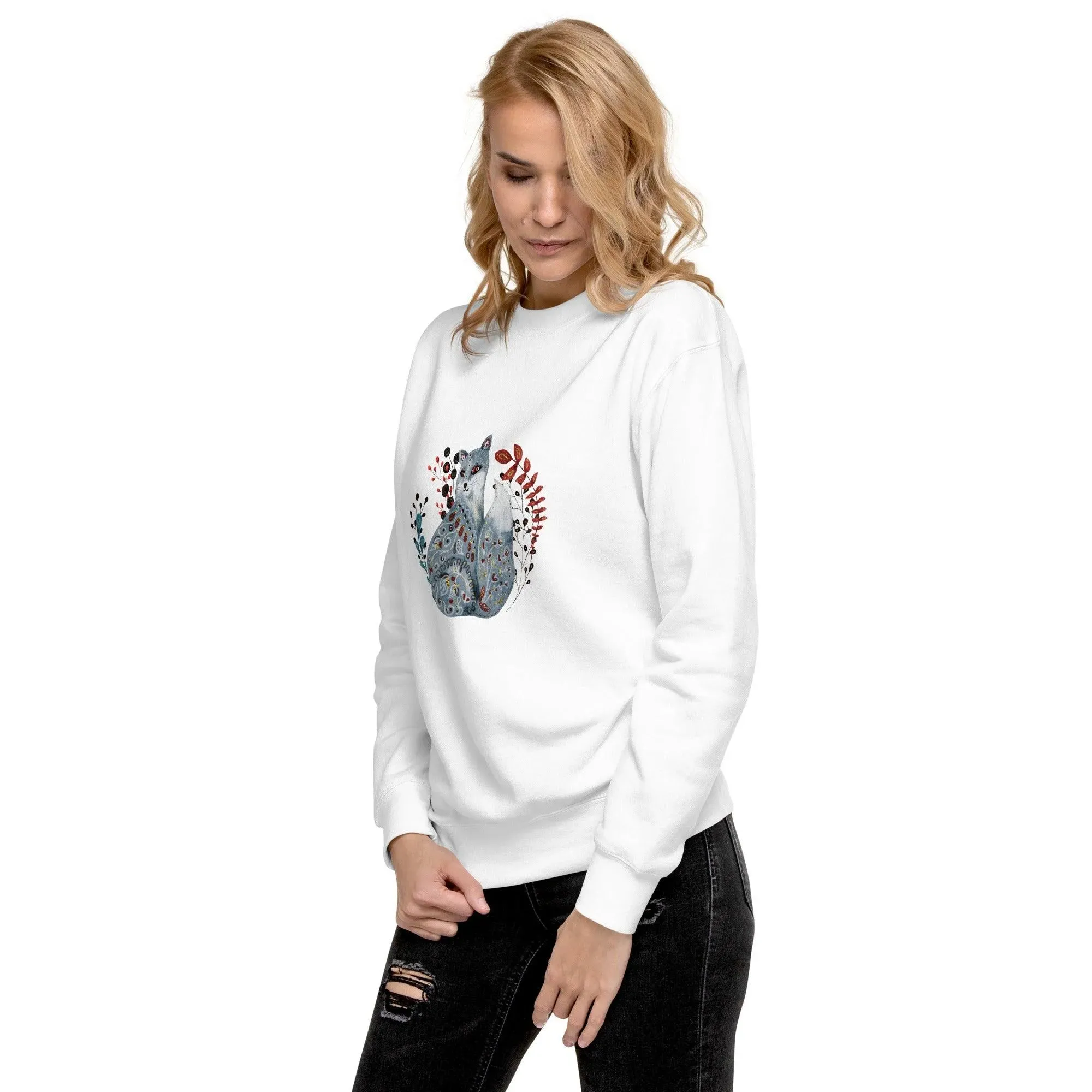Nordic Winter Sweatshirt - Fox