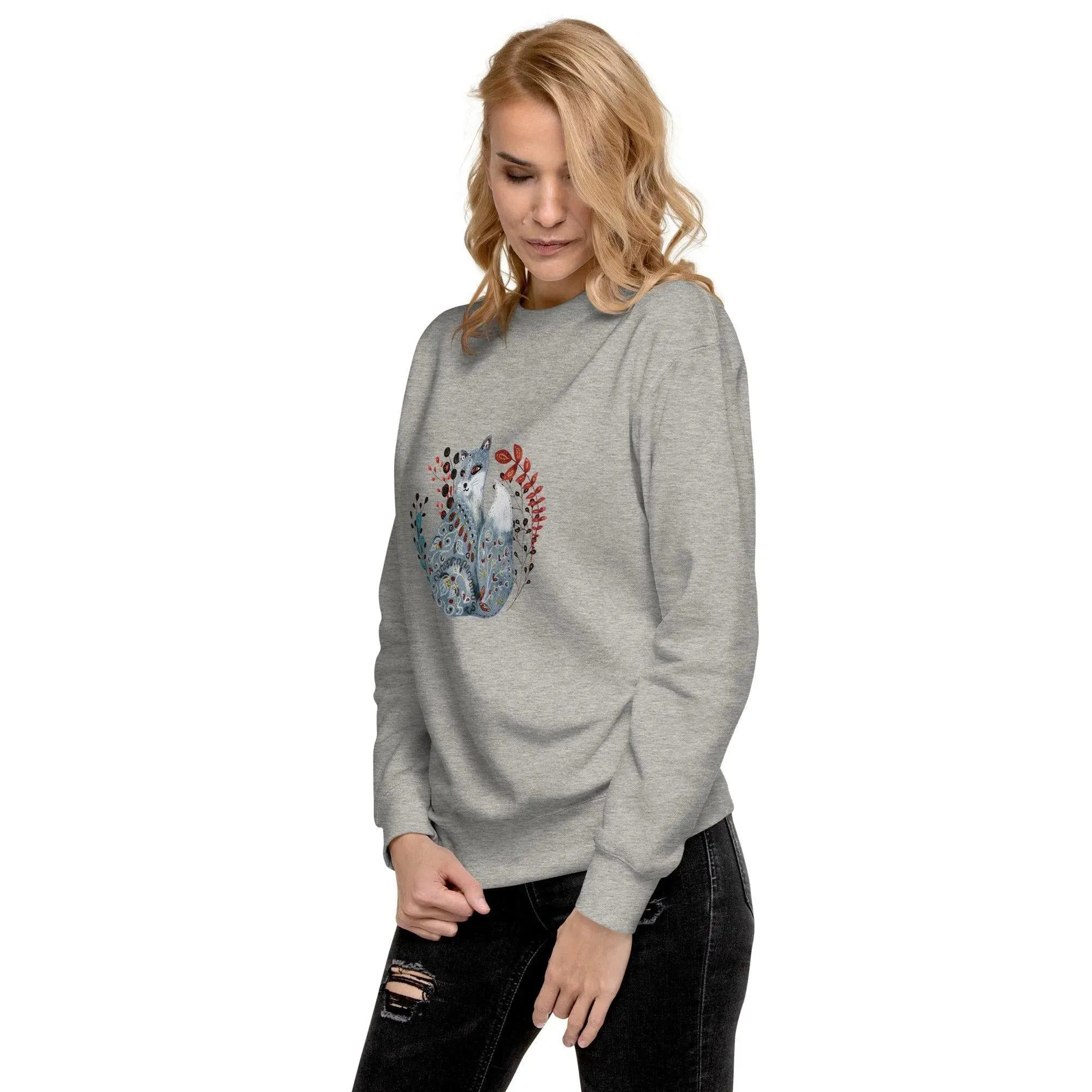 Nordic Winter Sweatshirt - Fox