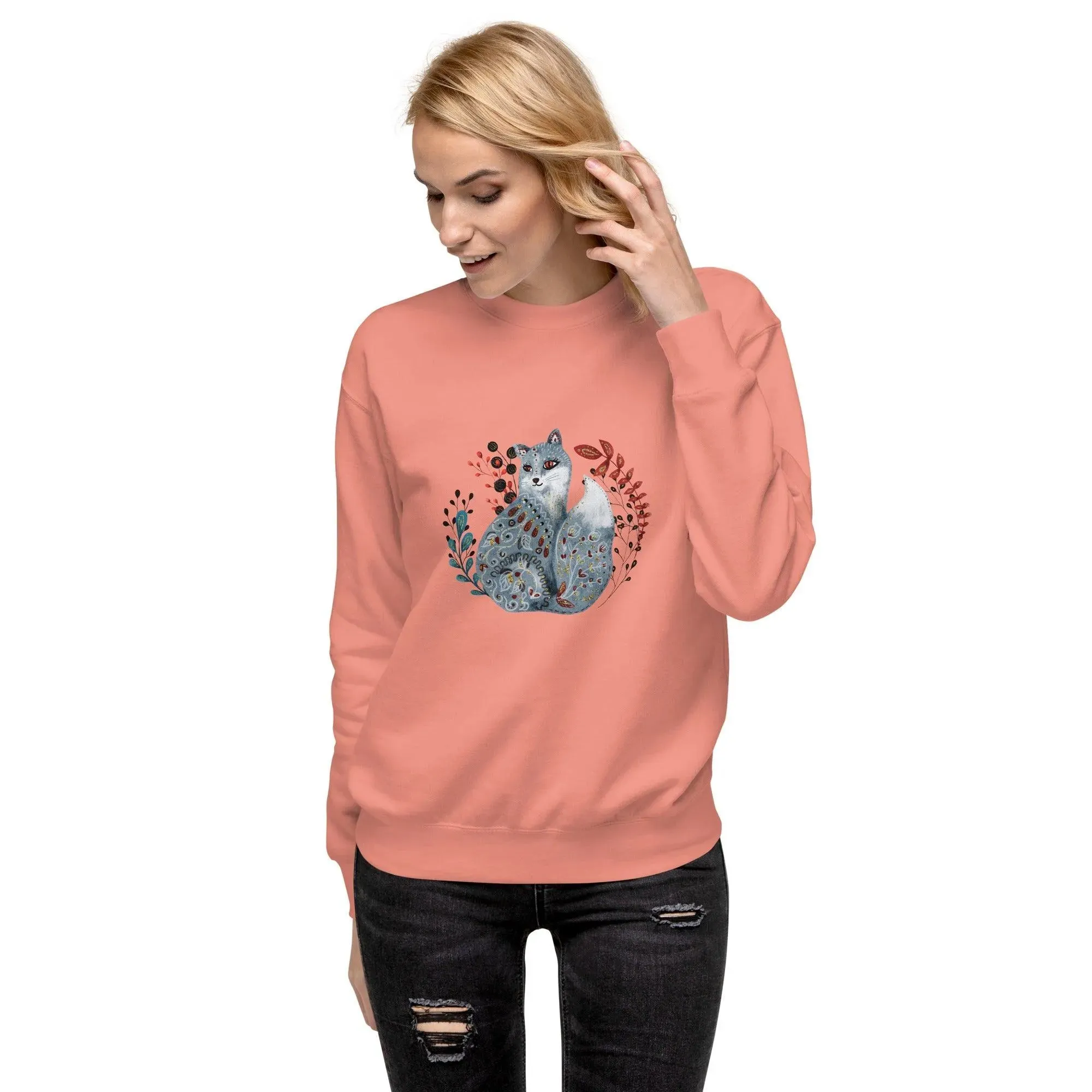 Nordic Winter Sweatshirt - Fox