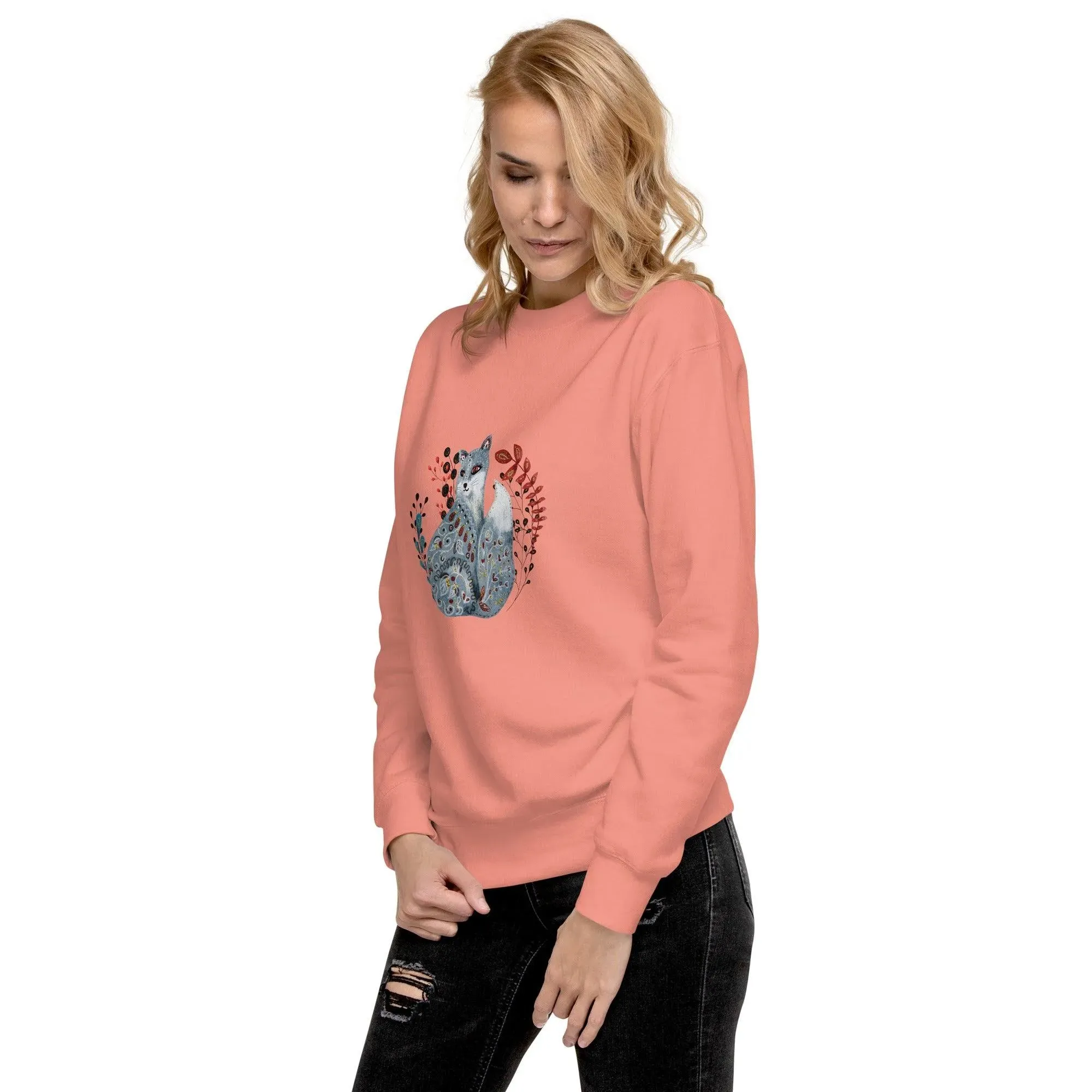 Nordic Winter Sweatshirt - Fox