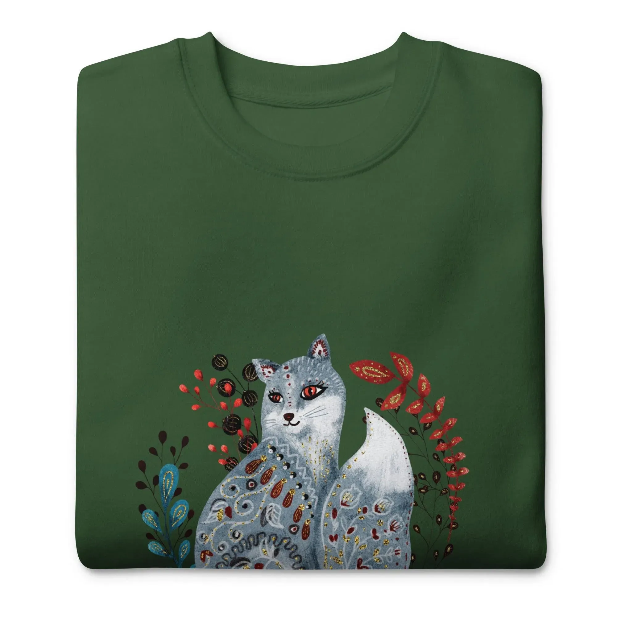 Nordic Winter Sweatshirt - Fox