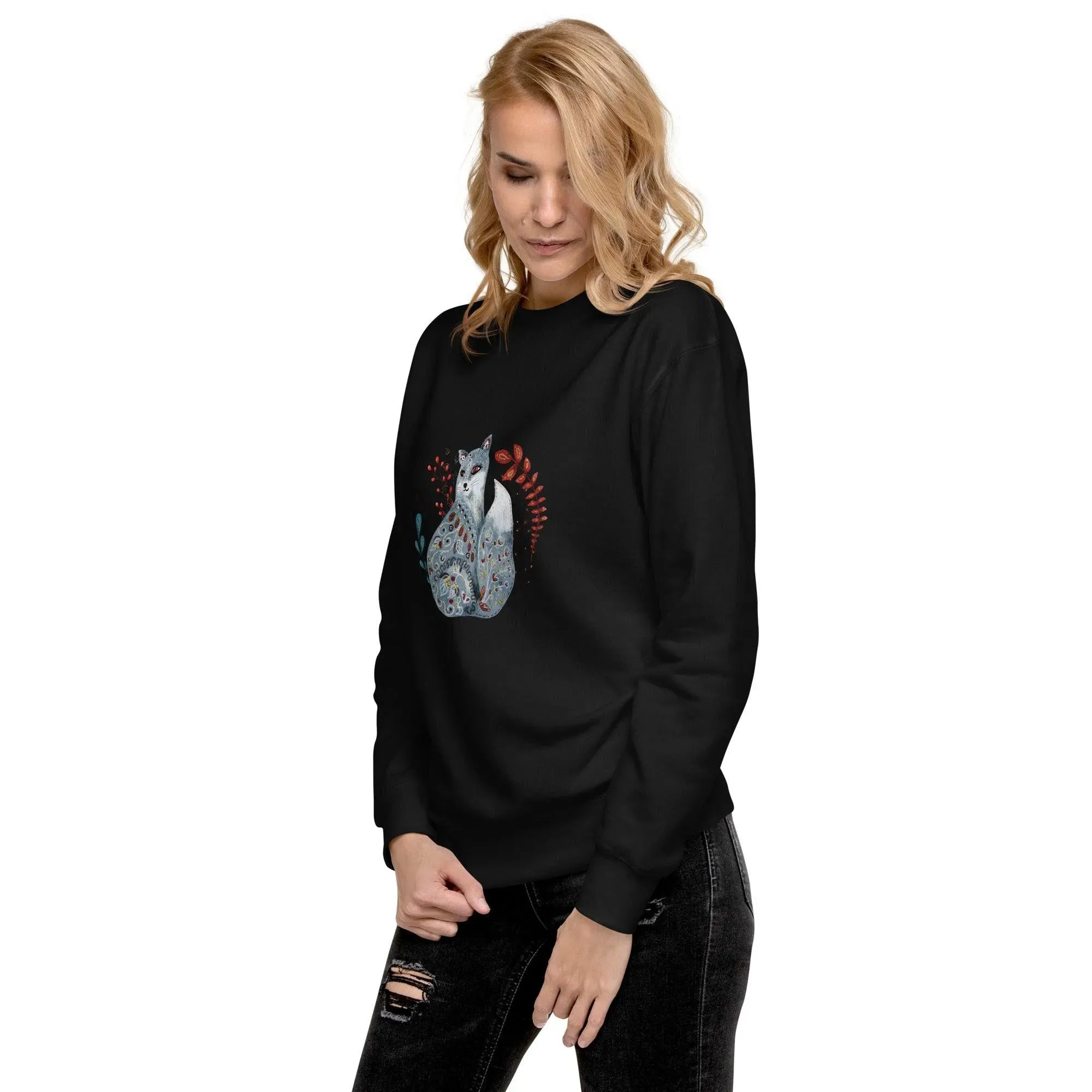 Nordic Winter Sweatshirt - Fox