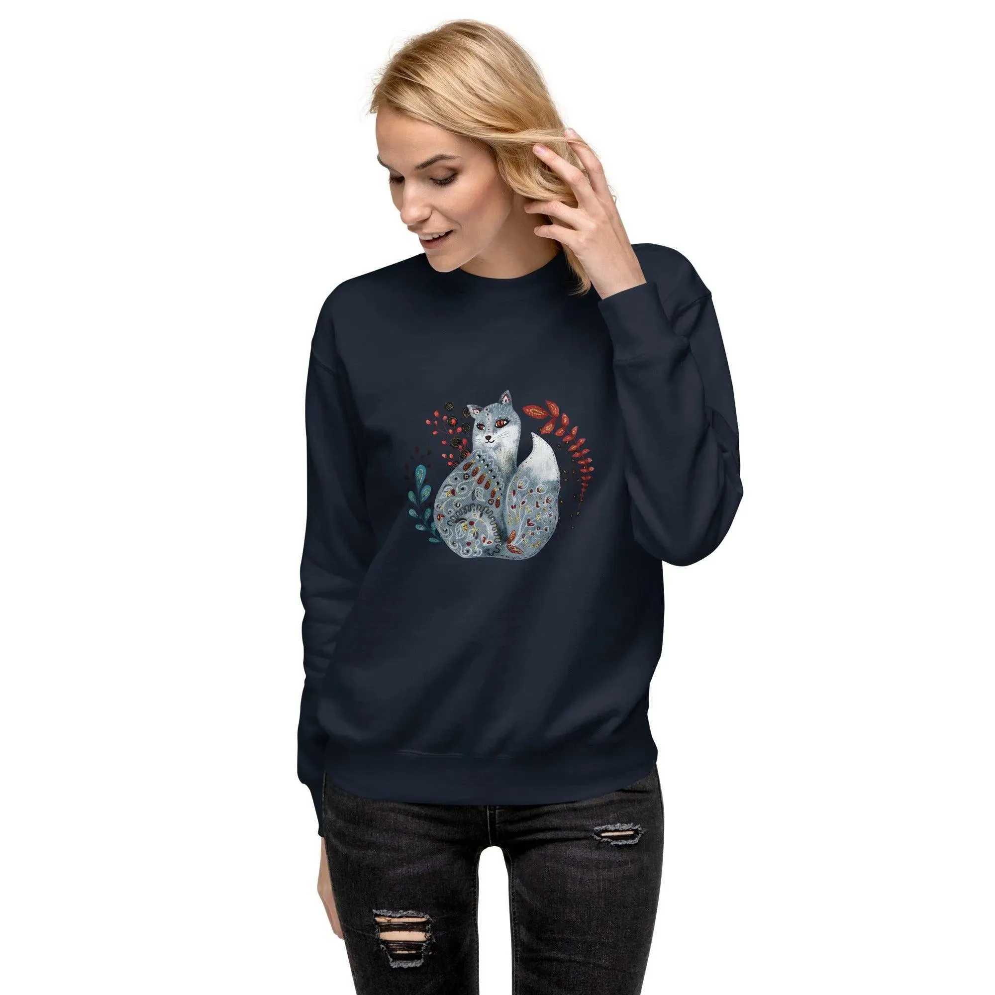 Nordic Winter Sweatshirt - Fox