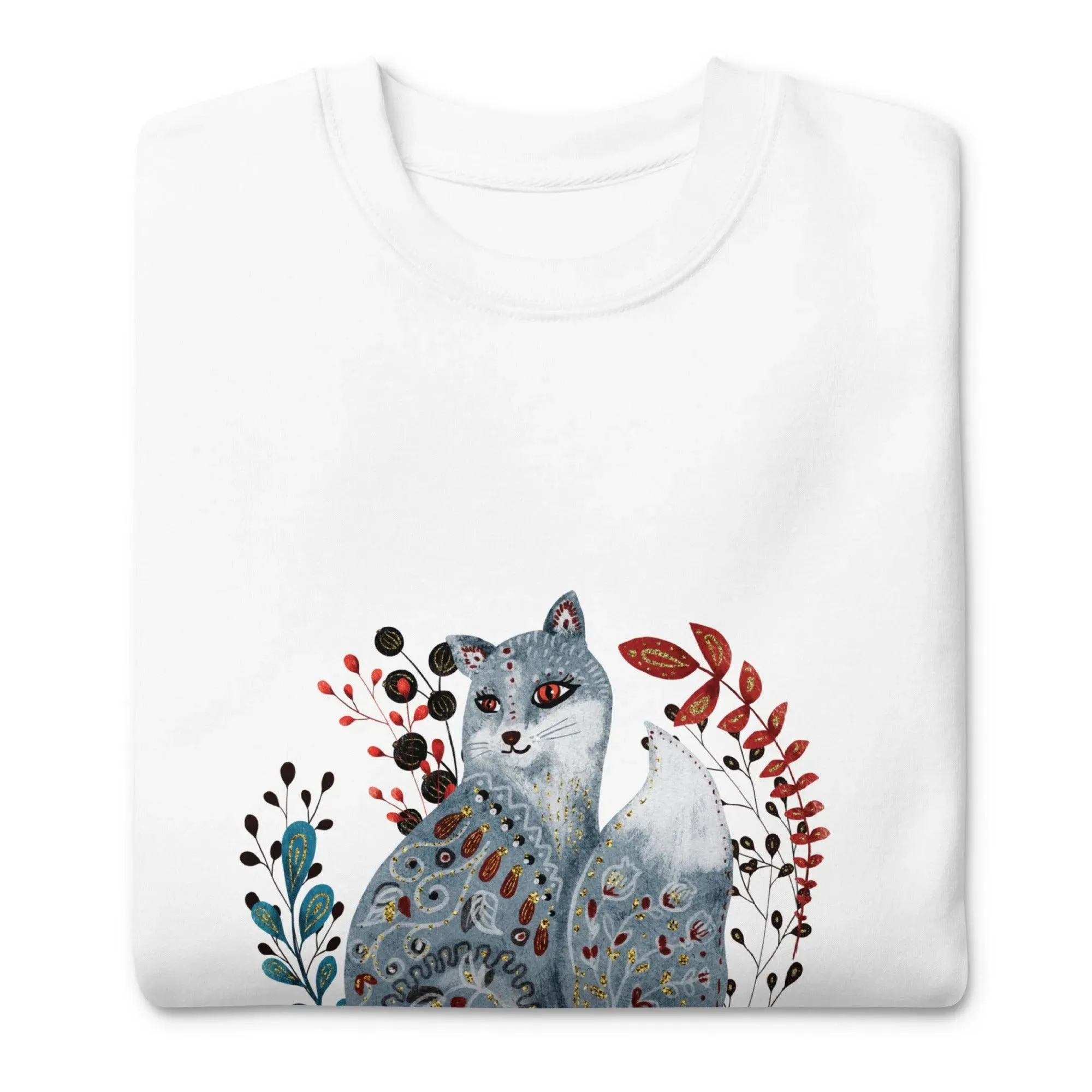 Nordic Winter Sweatshirt - Fox