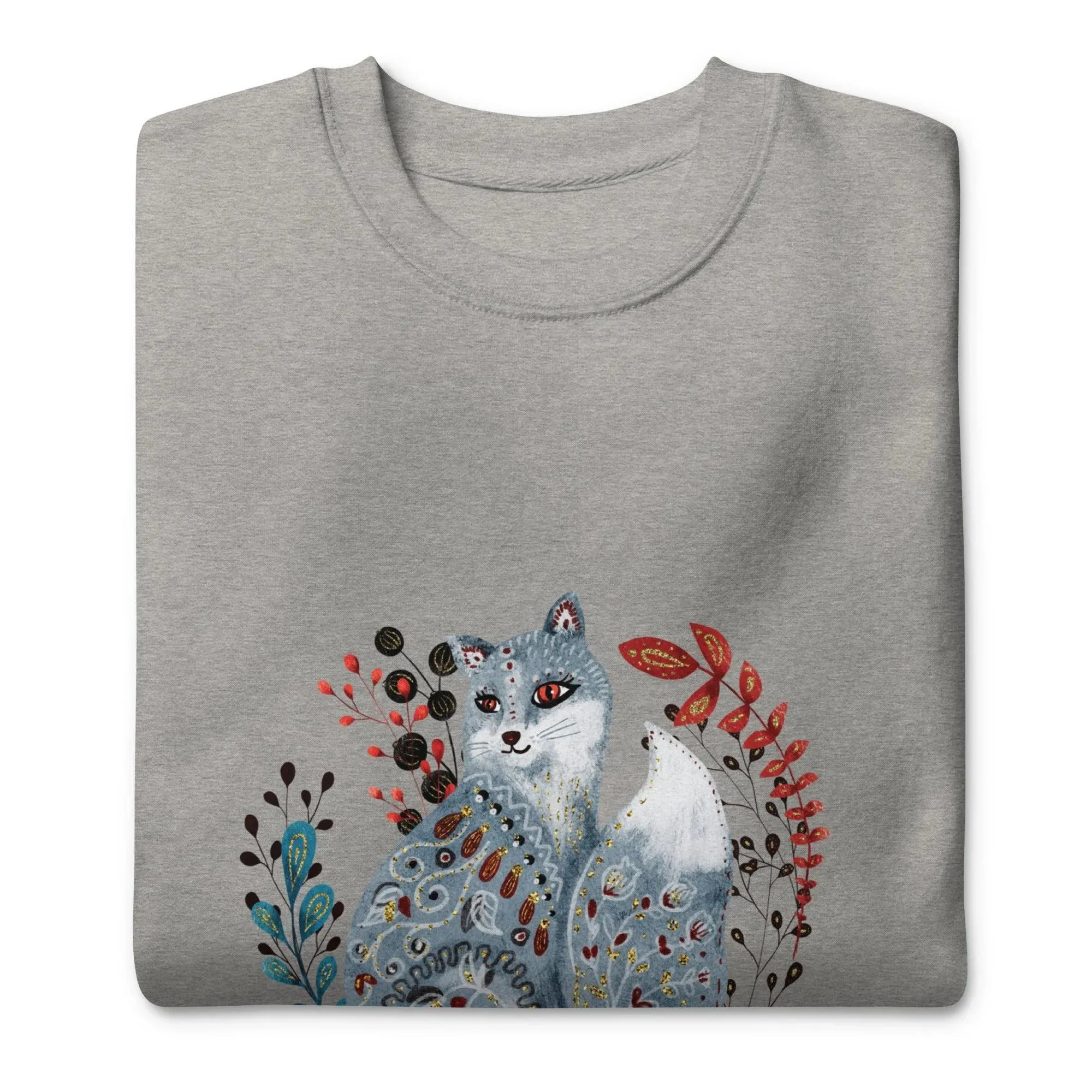 Nordic Winter Sweatshirt - Fox