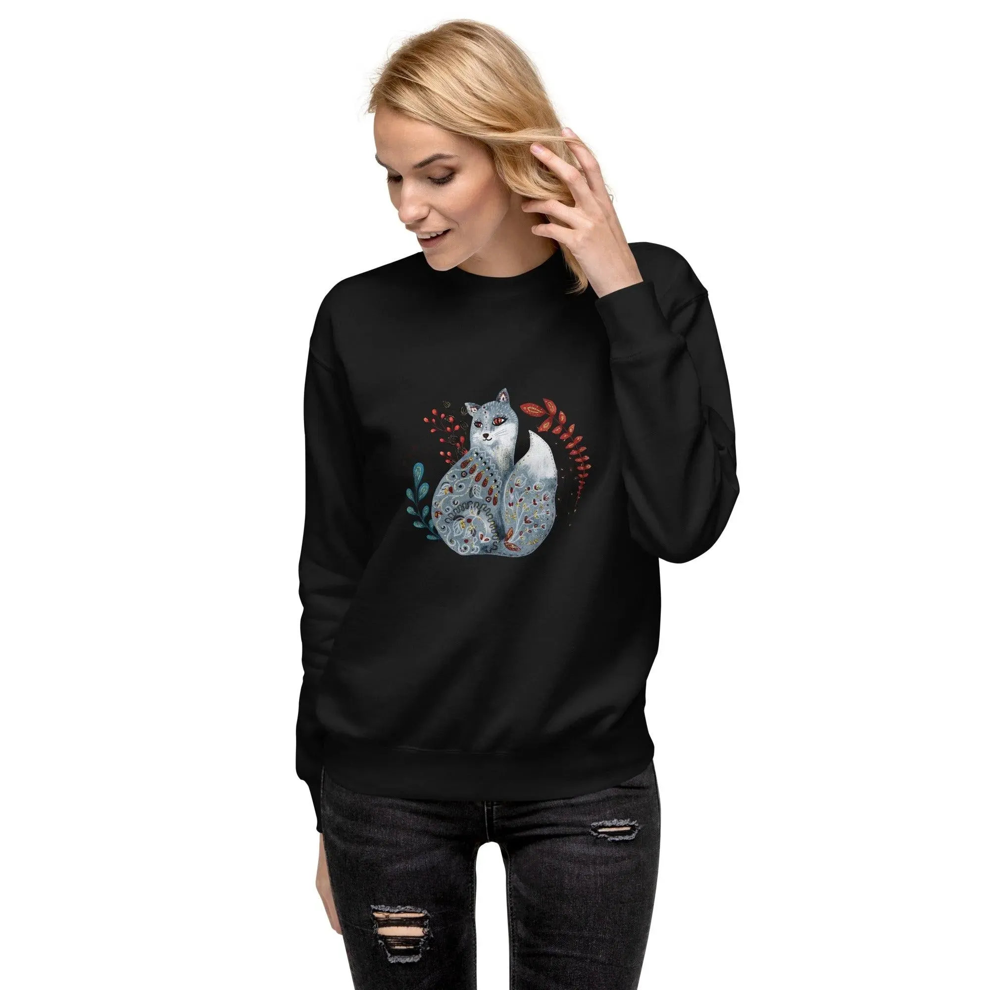 Nordic Winter Sweatshirt - Fox
