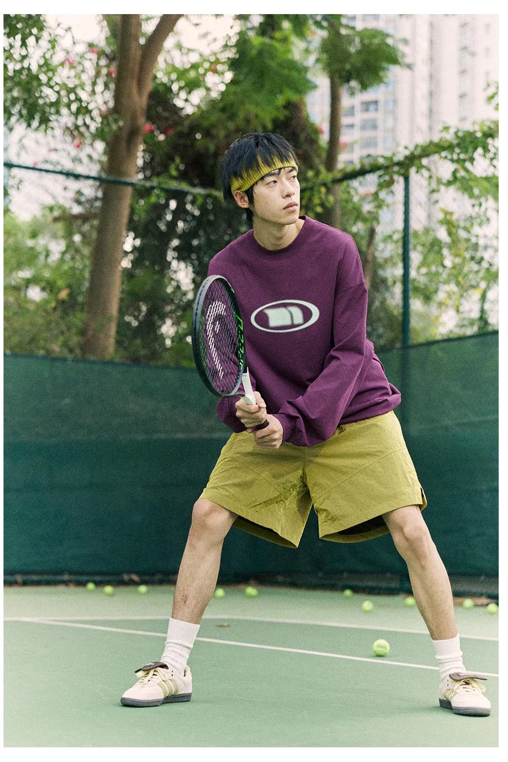NORYBRAND ドローストリングヘムロングスリーブTシャツ NGA002