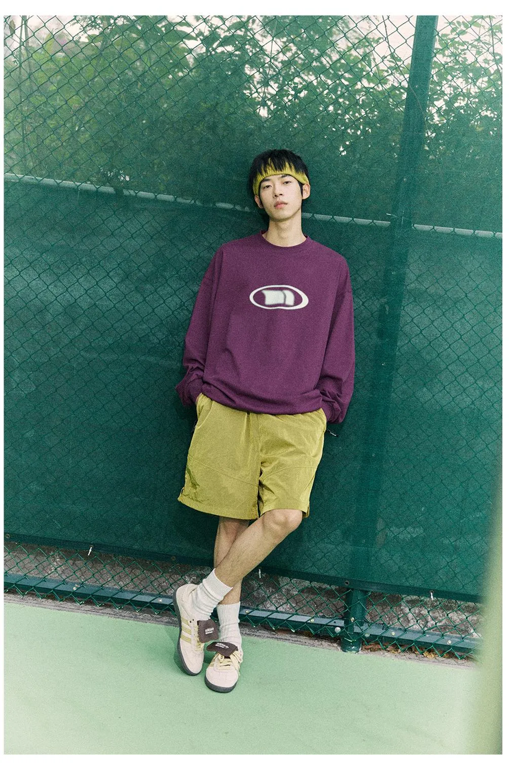 NORYBRAND ドローストリングヘムロングスリーブTシャツ NGA002