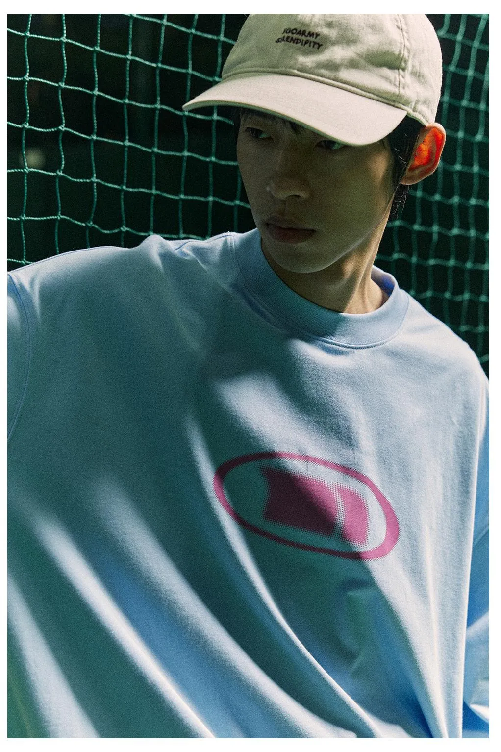 NORYBRAND ドローストリングヘムロングスリーブTシャツ NGA002