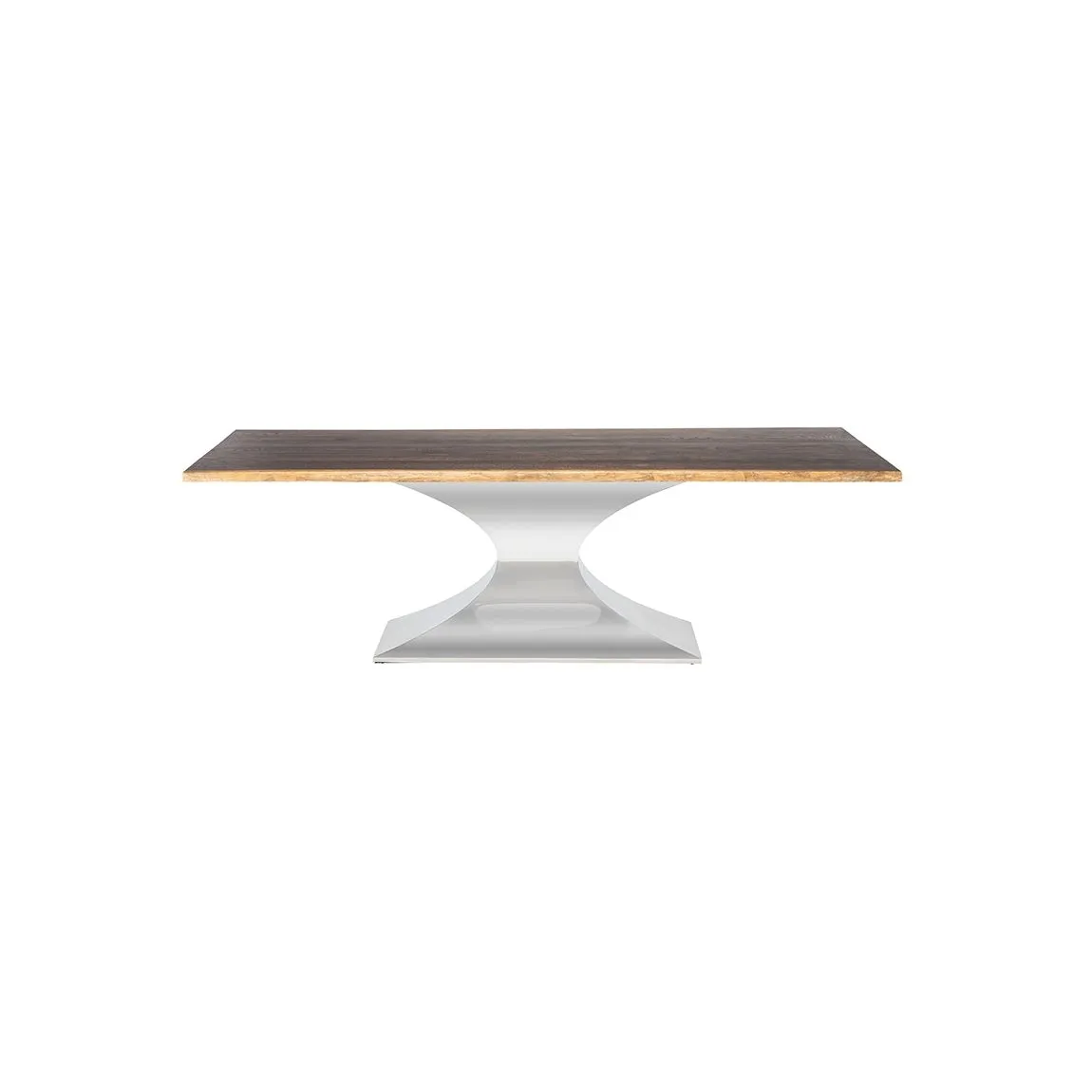 Nuevo Praetorian Wood Top Dining Table 112"