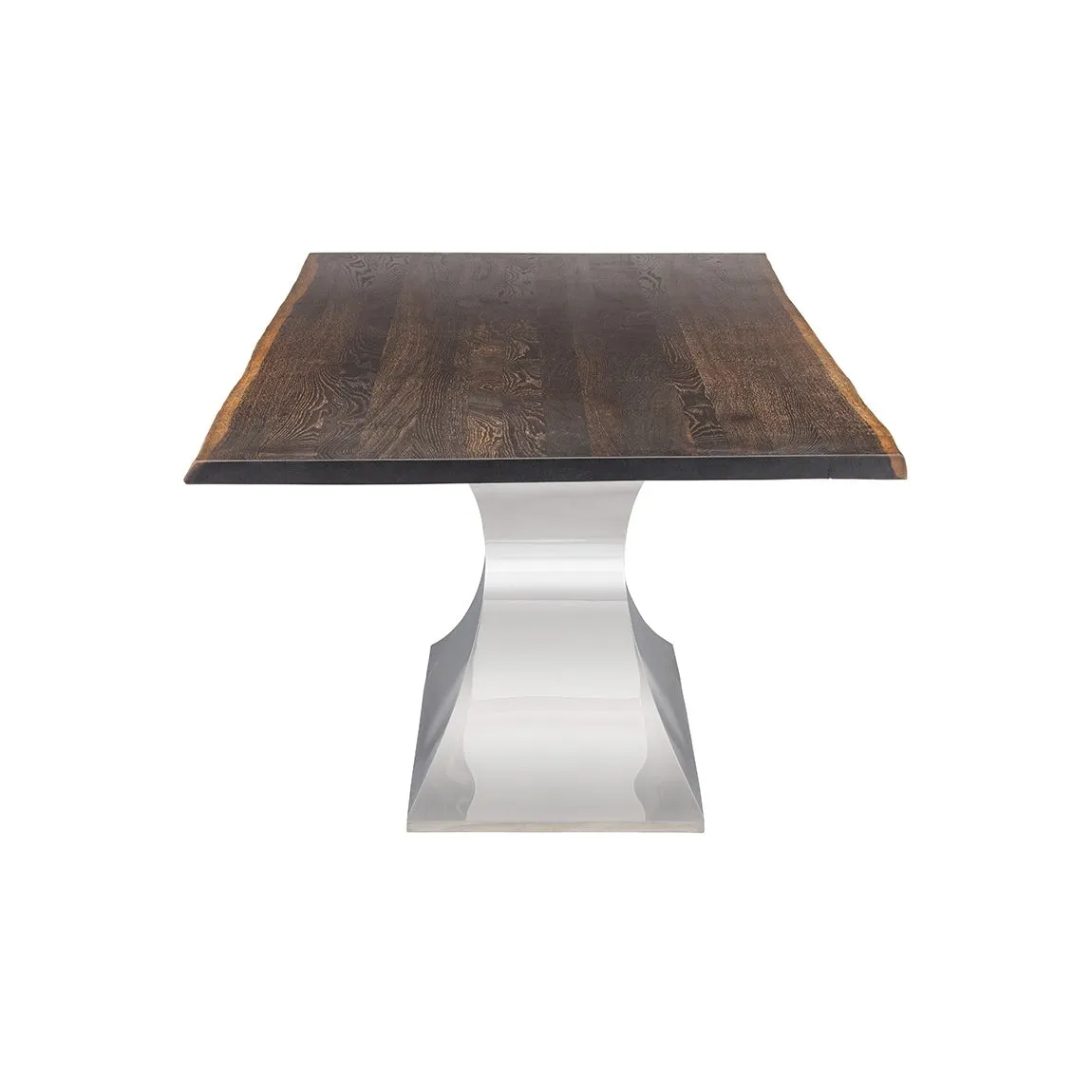 Nuevo Praetorian Wood Top Dining Table 112"