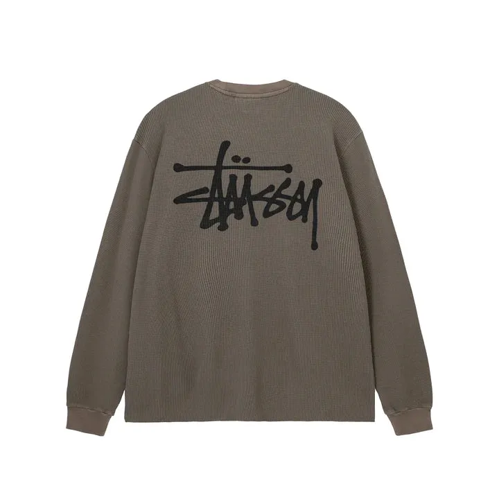 O'DYED LS THERMAL / STUSSY / BROWN