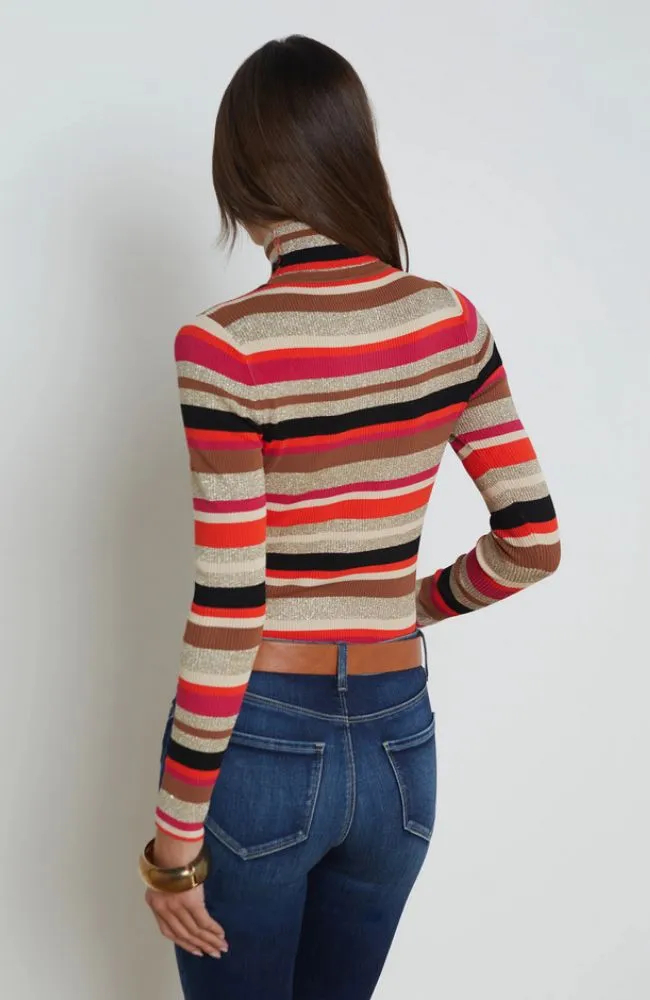 Olene Stripe Turtleneck