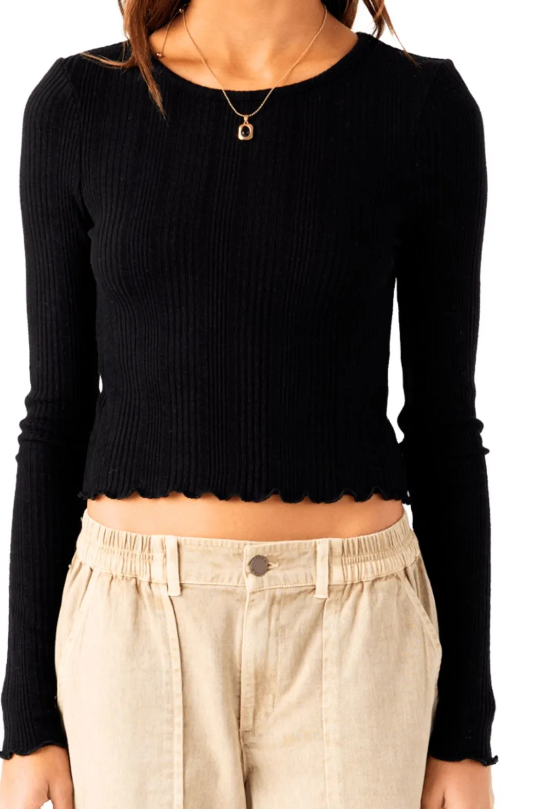 Oneill Parks Long Sleeve - BLACK
