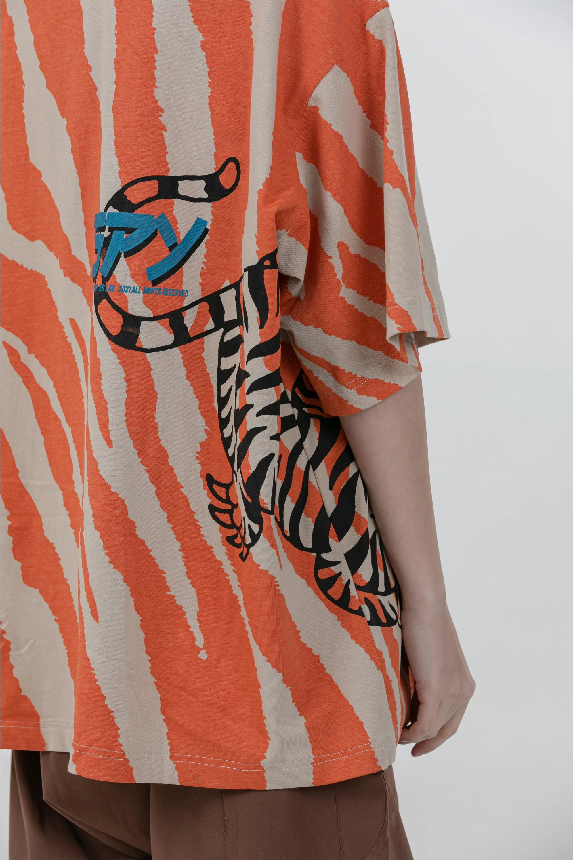 ORANGE TIGER tee