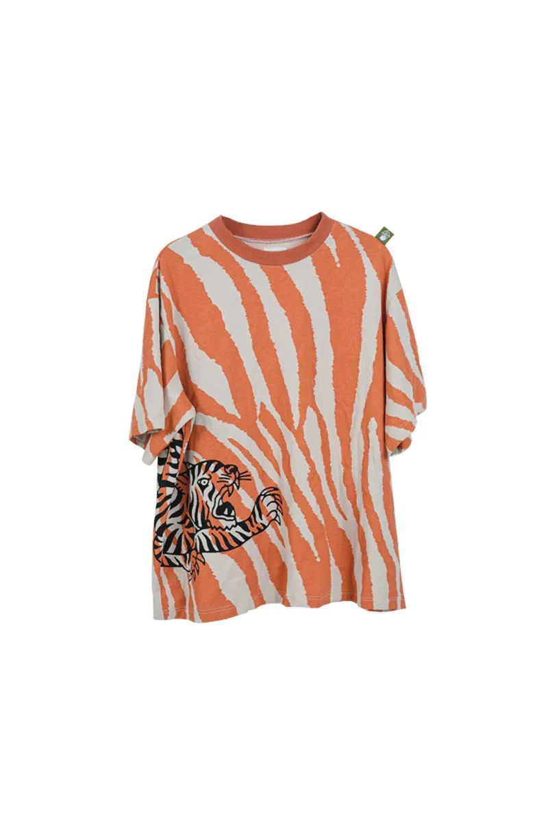 ORANGE TIGER tee