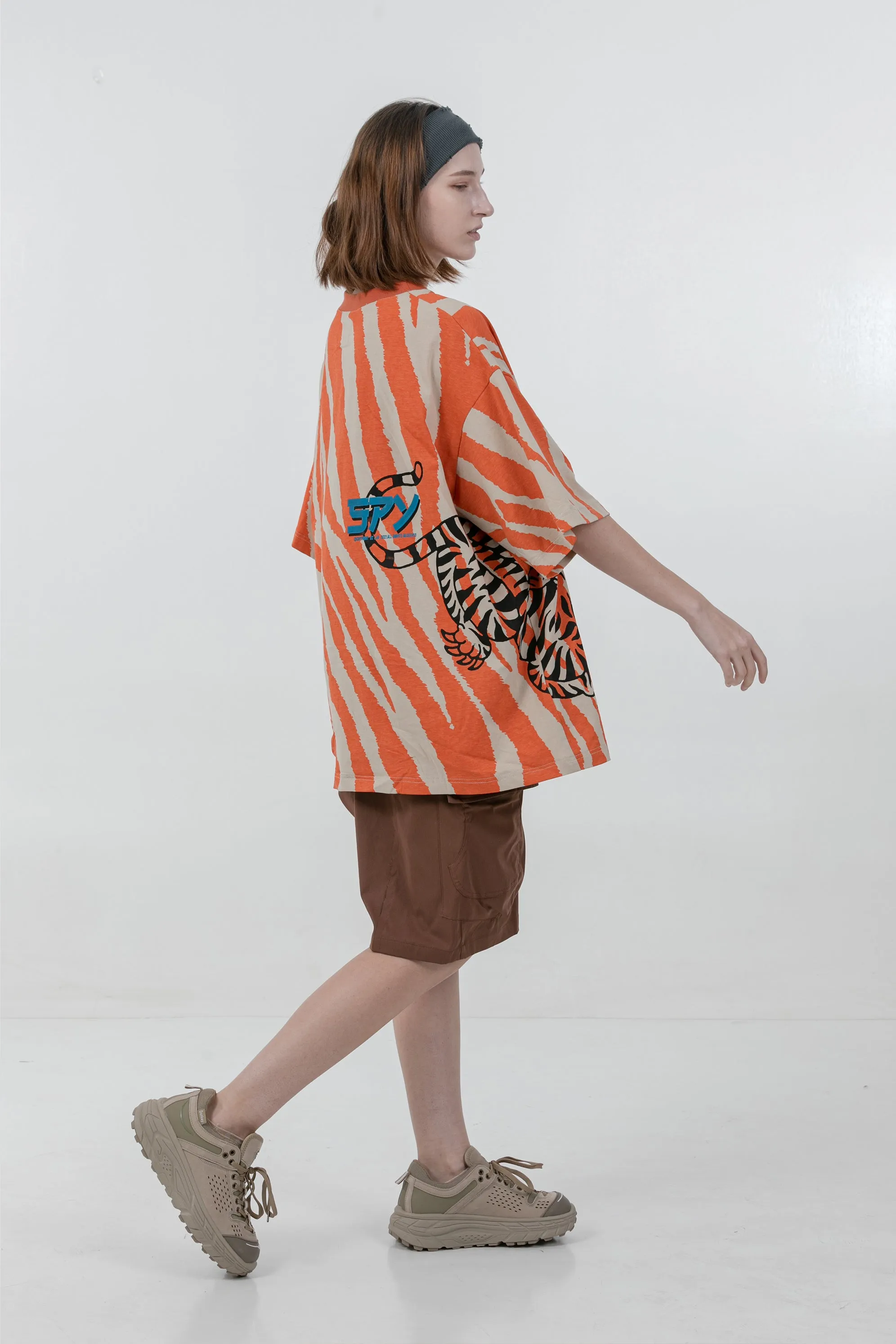 ORANGE TIGER tee