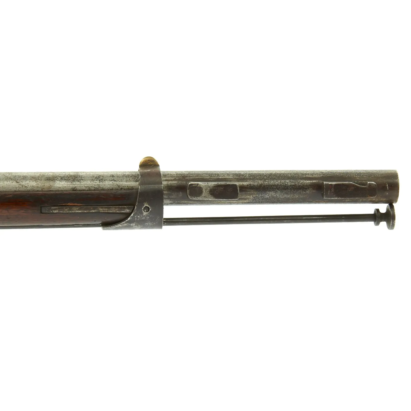 Original 19th Century Early Experimental Breech Loader - Smooth Bore with Rifled Barrel Insert