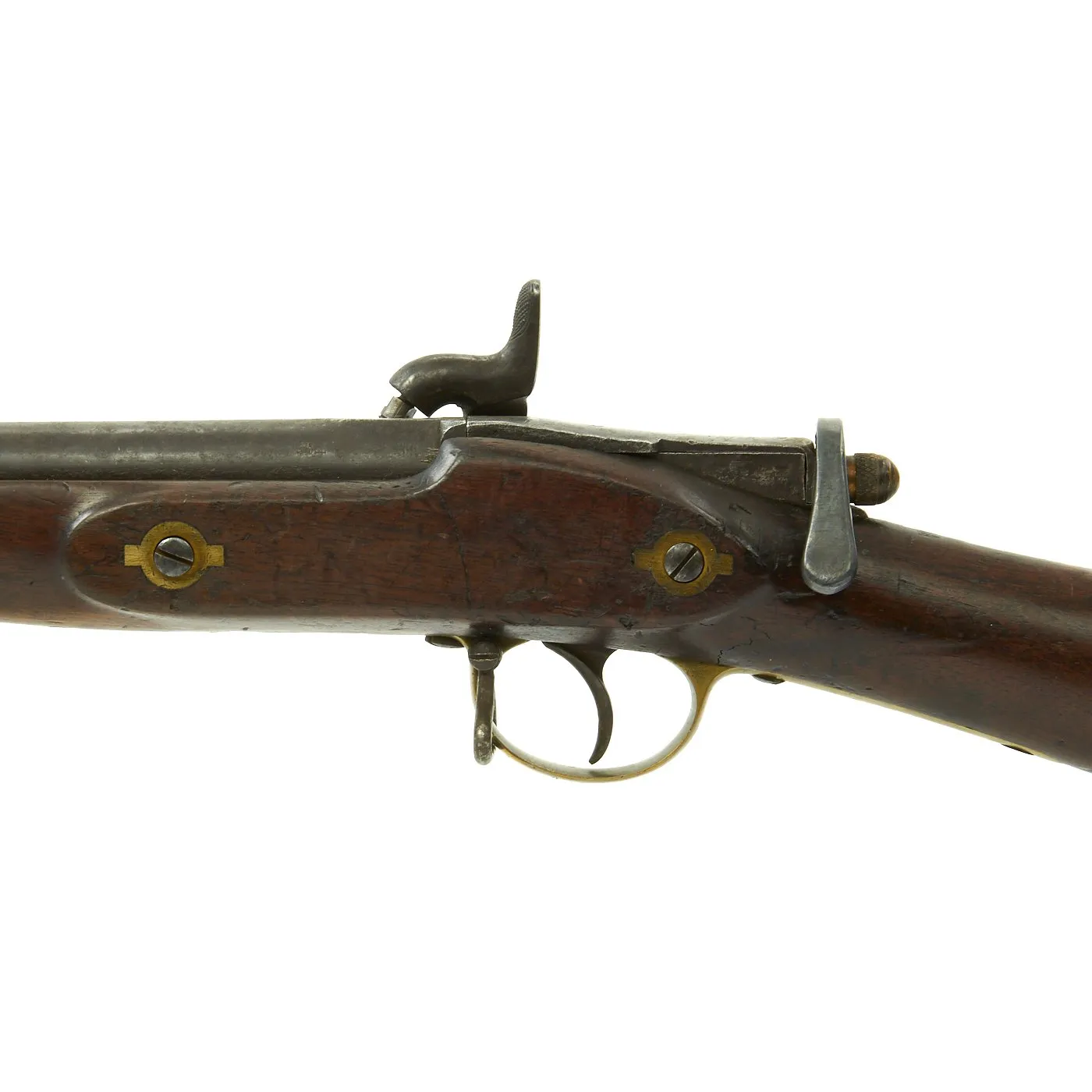 Original British Experimental Green Brother's Patent .577 Breech Loading Carbine by E.M. Reilly c. 1864