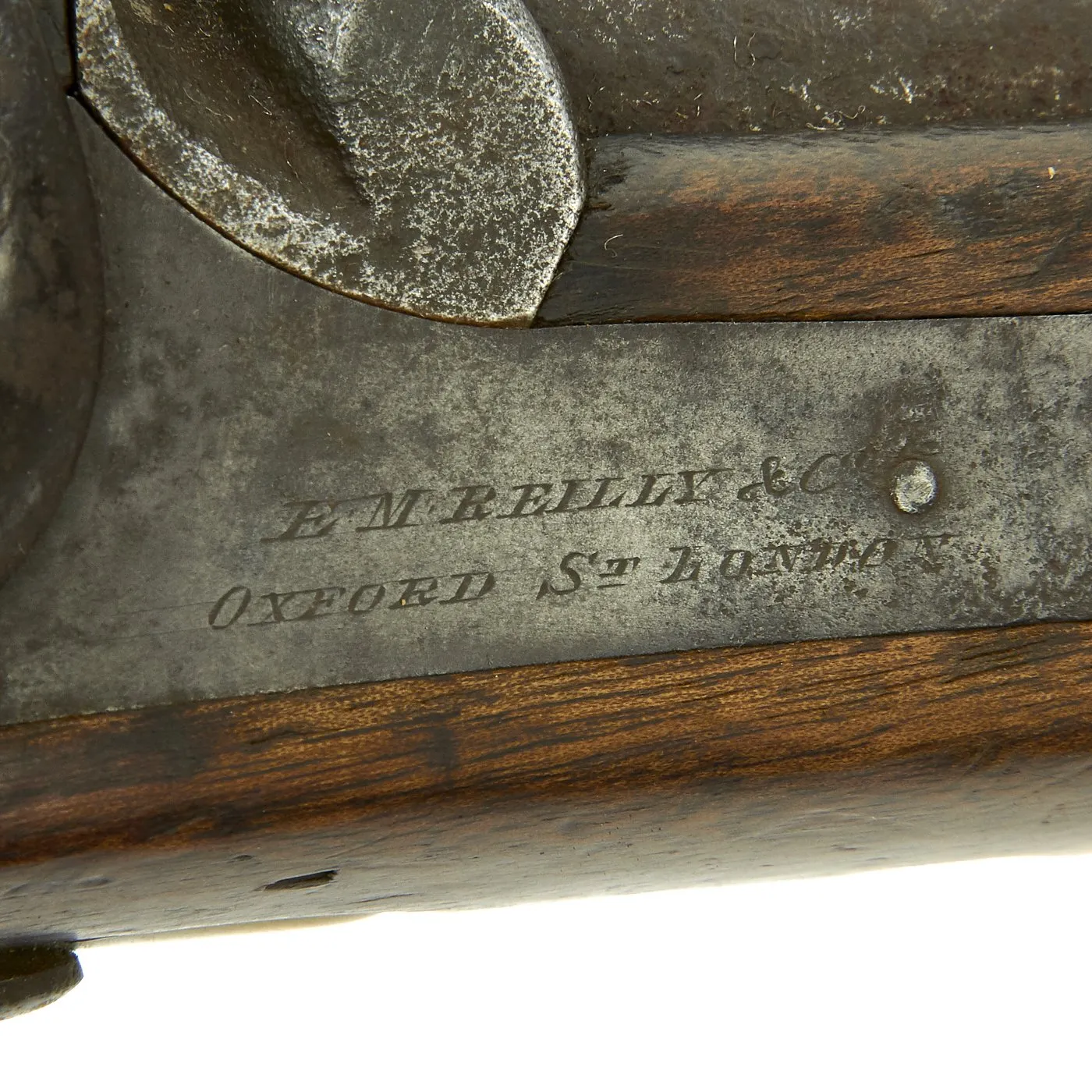 Original British Experimental Green Brother's Patent .577 Breech Loading Carbine by E.M. Reilly c. 1864