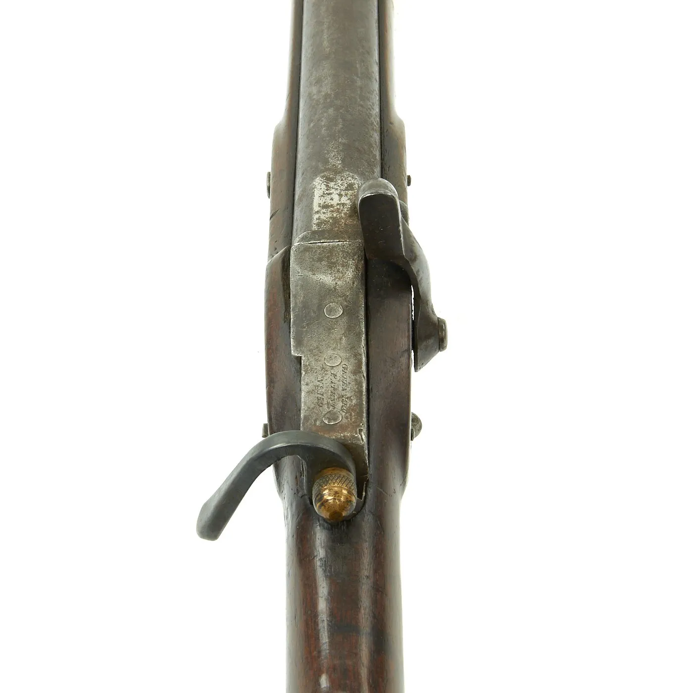 Original British Experimental Green Brother's Patent .577 Breech Loading Carbine by E.M. Reilly c. 1864