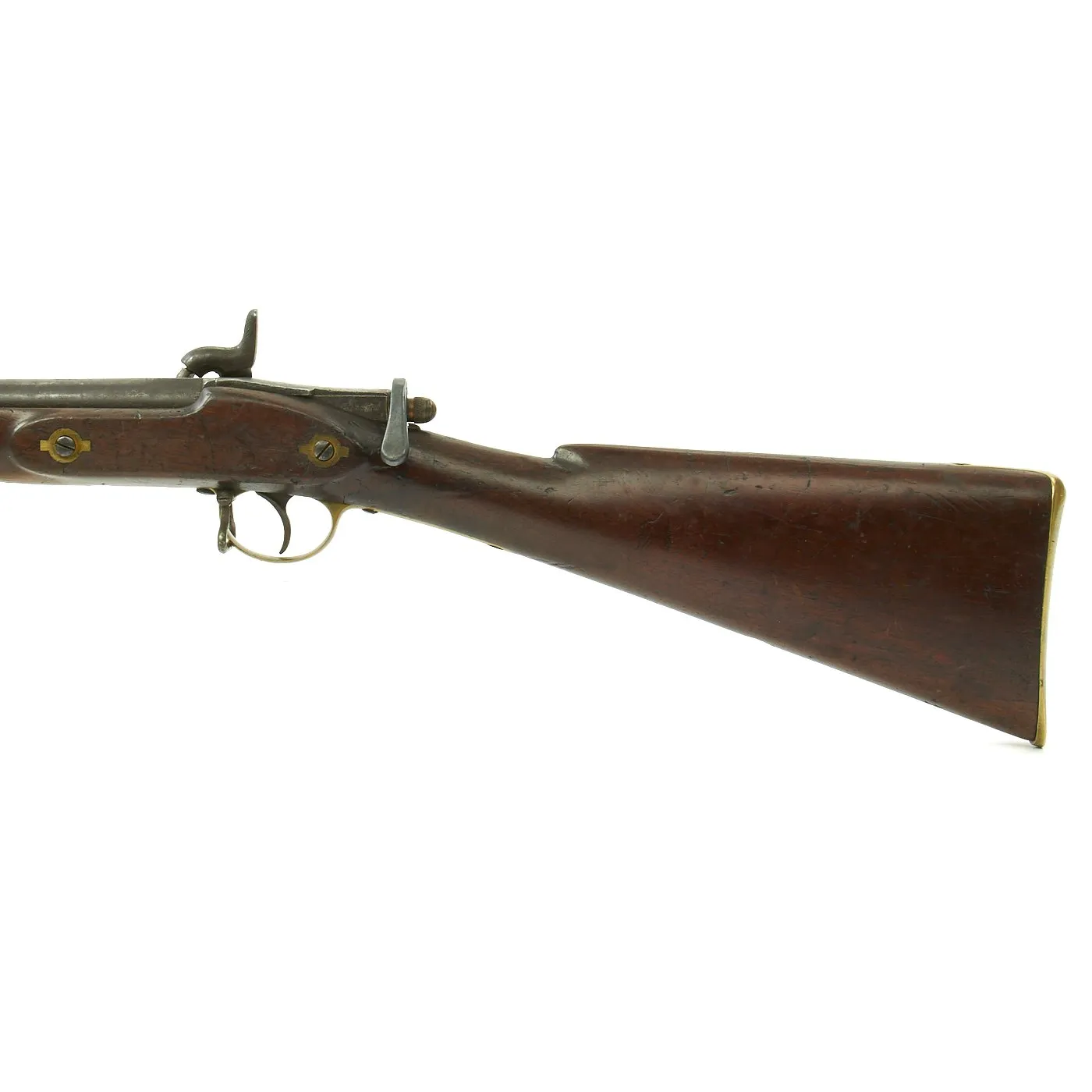 Original British Experimental Green Brother's Patent .577 Breech Loading Carbine by E.M. Reilly c. 1864