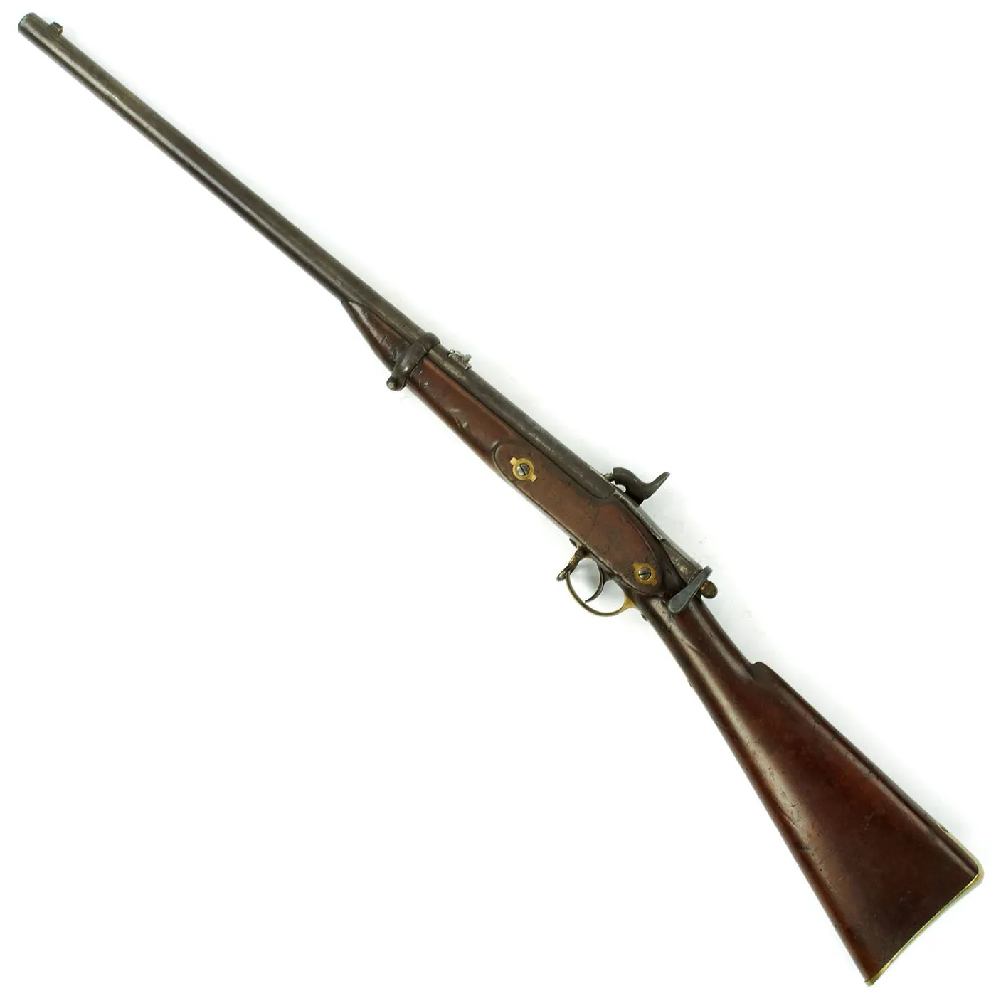 Original British Experimental Green Brother's Patent .577 Breech Loading Carbine by E.M. Reilly c. 1864
