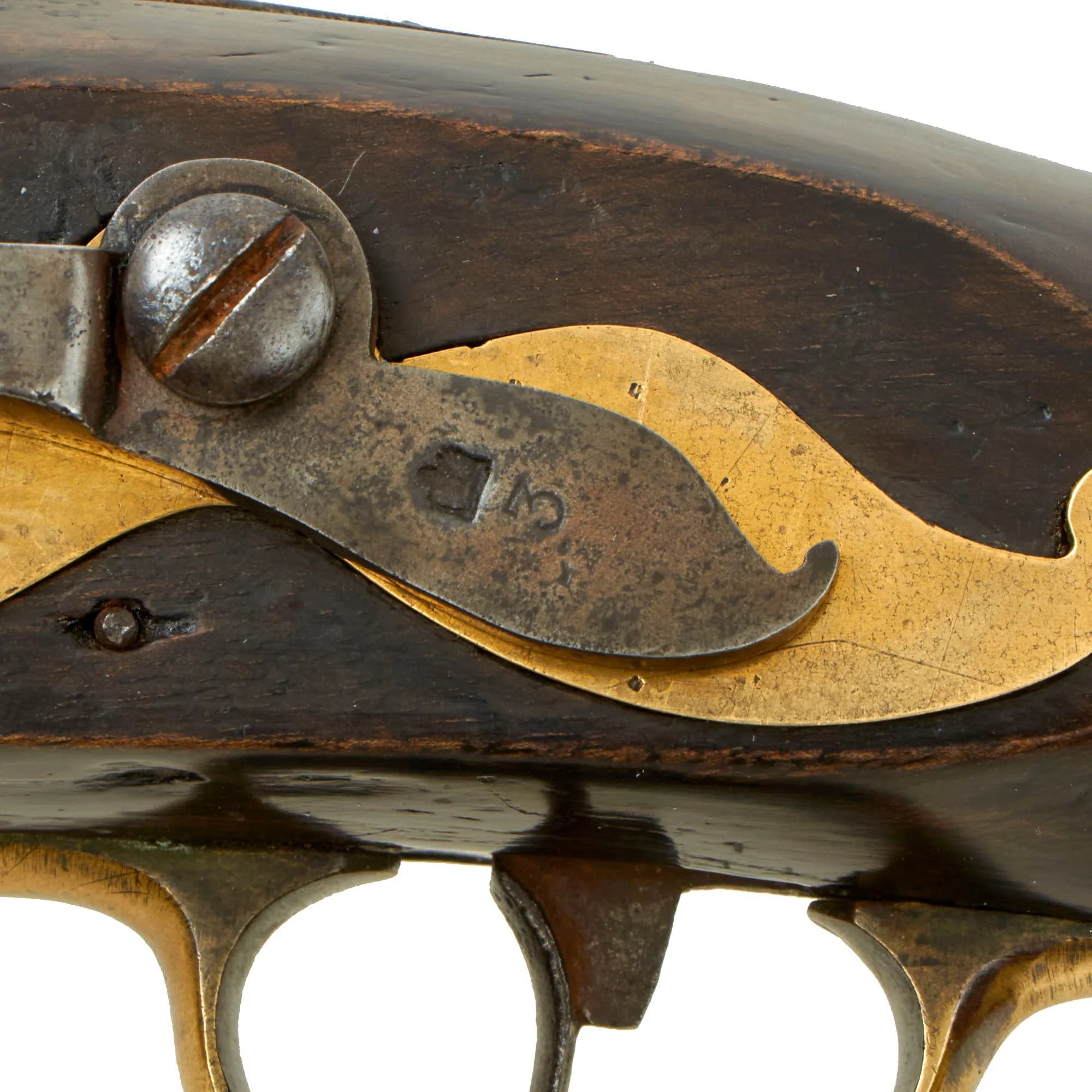 Original British Napoleonic P-1796 Heavy Dragoon Pistol by Henry Nock with Internal Hammer & Pan Shield Marked “For His Majesty’s Royal Marines” - Possibly Experimental & Unique