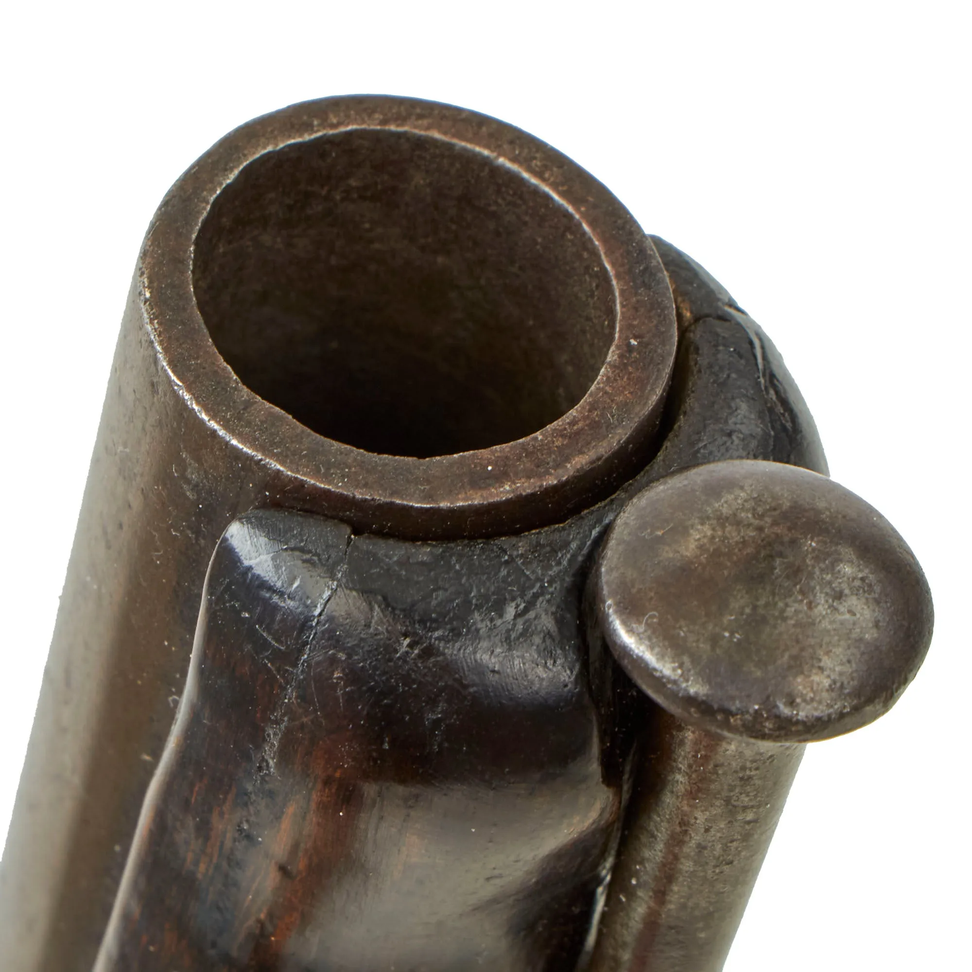 Original British Napoleonic P-1796 Heavy Dragoon Pistol by Henry Nock with Internal Hammer & Pan Shield Marked “For His Majesty’s Royal Marines” - Possibly Experimental & Unique