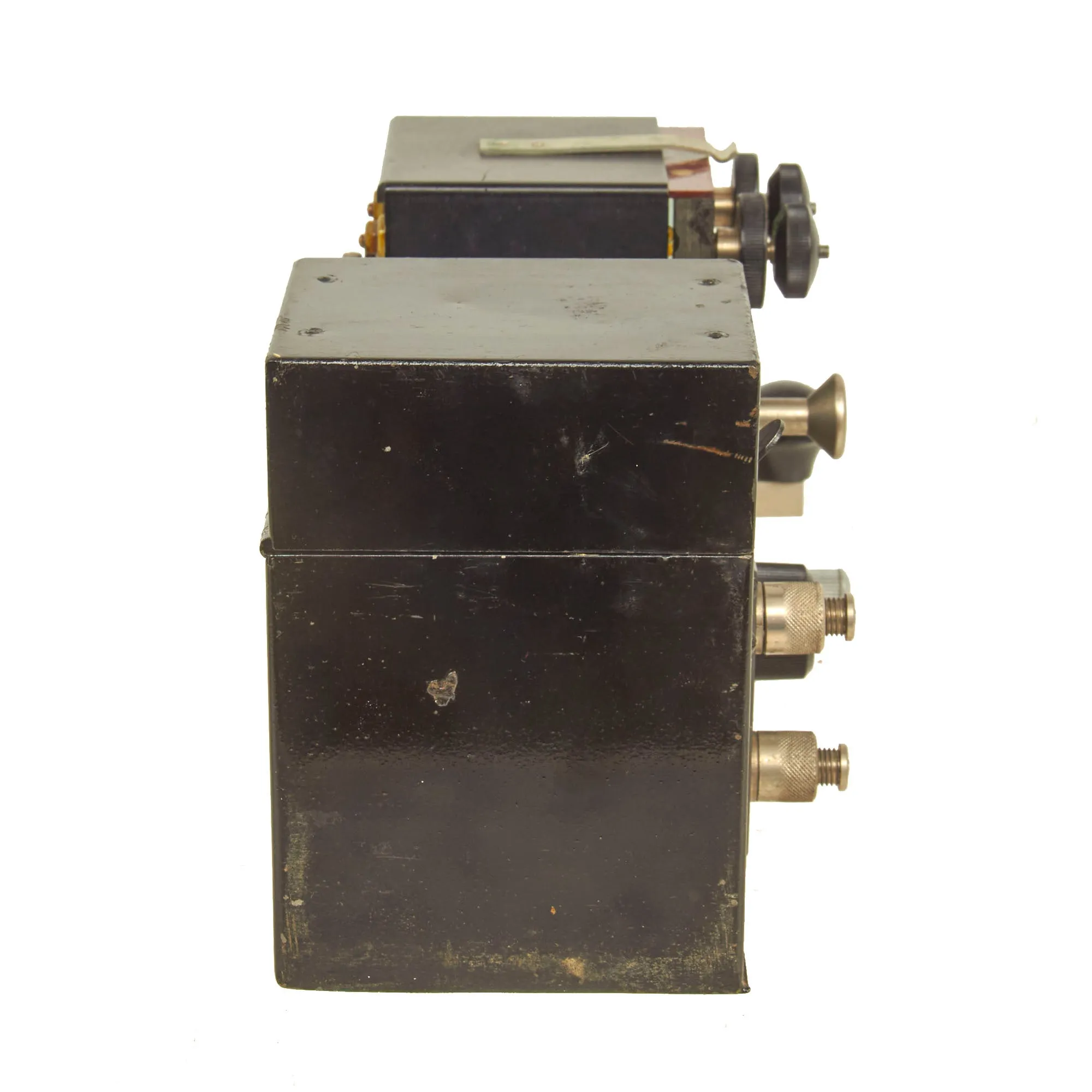 Original British WWII US Issue Fullerphone Modified Mk V Portable Telegraph Signaling Device With Mk II Case