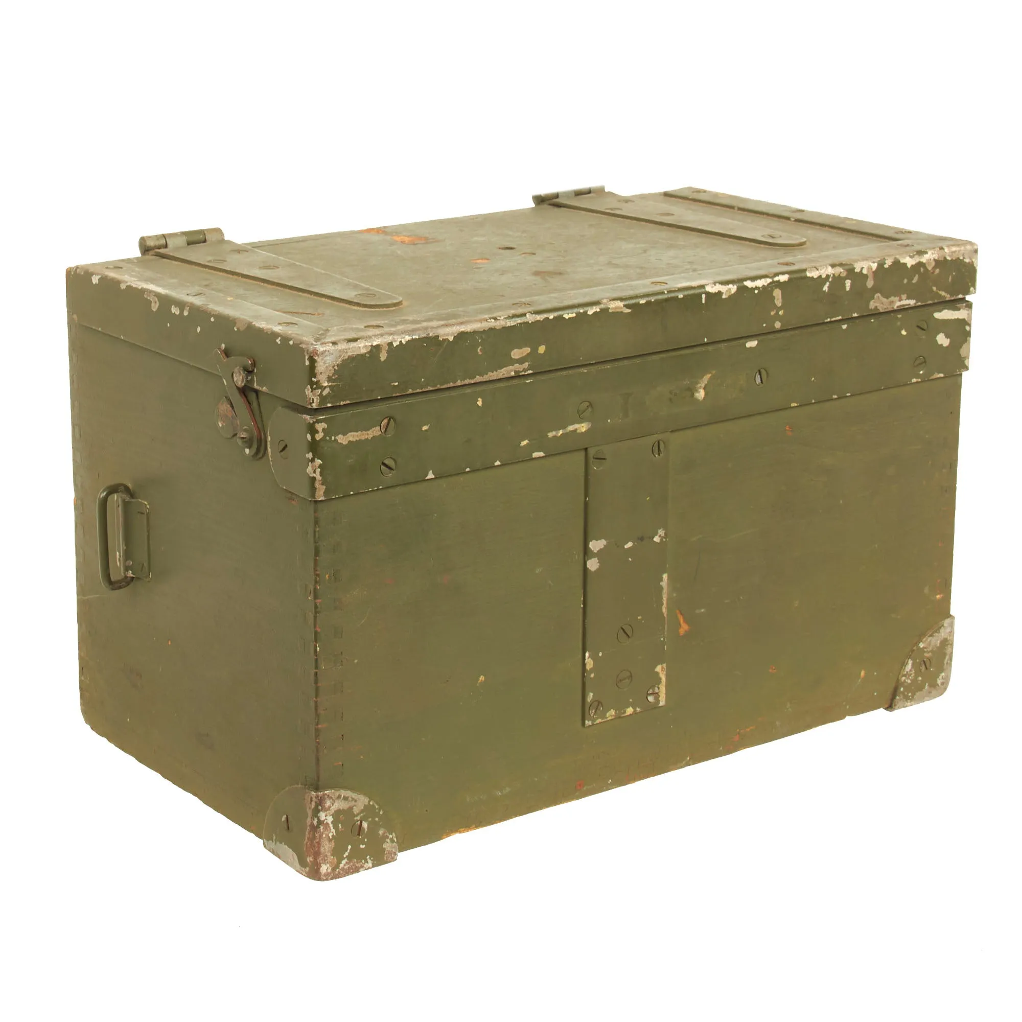 Original British WWII US Issue Fullerphone Modified Mk V Portable Telegraph Signaling Device With Mk II Case