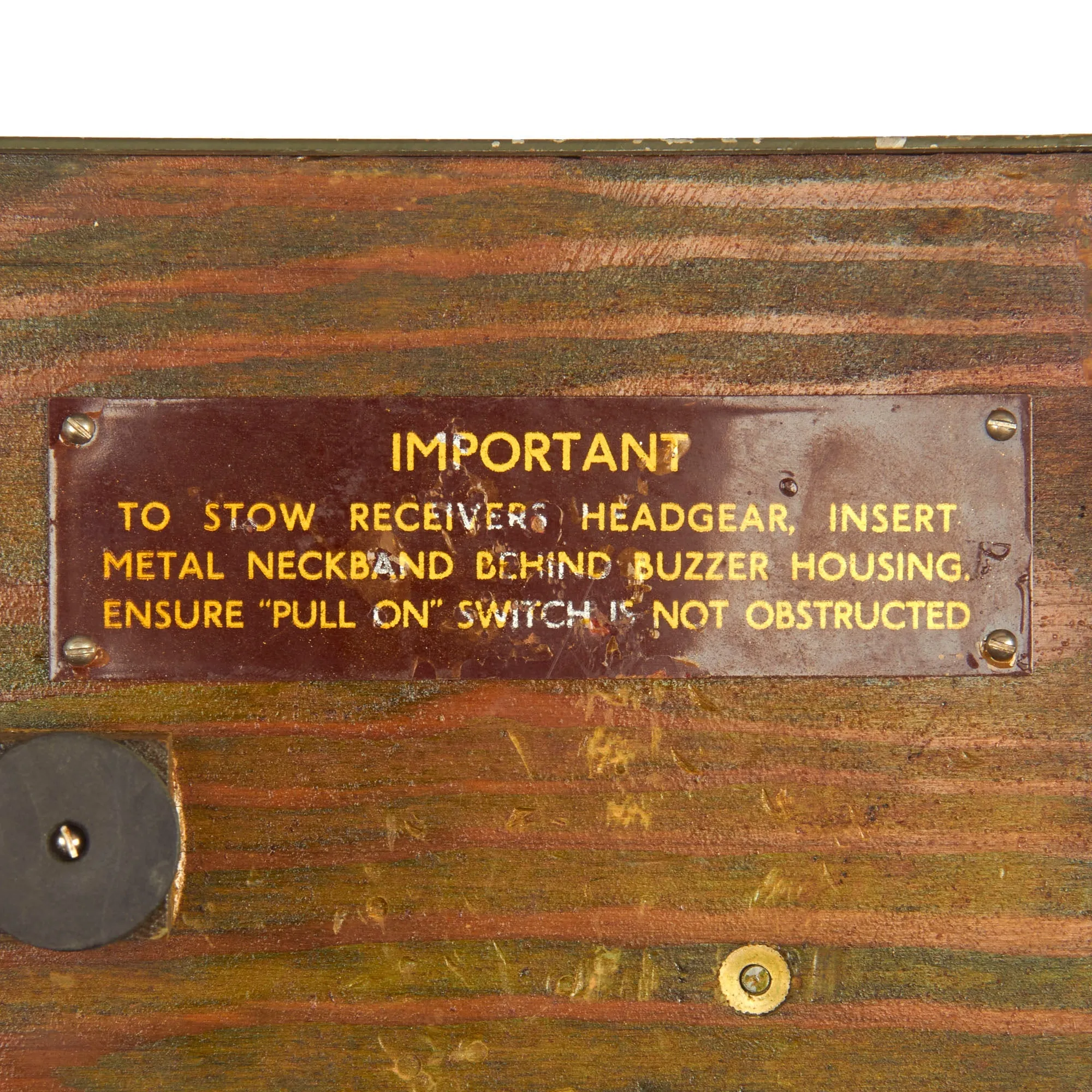 Original British WWII US Issue Fullerphone Modified Mk V Portable Telegraph Signaling Device With Mk II Case