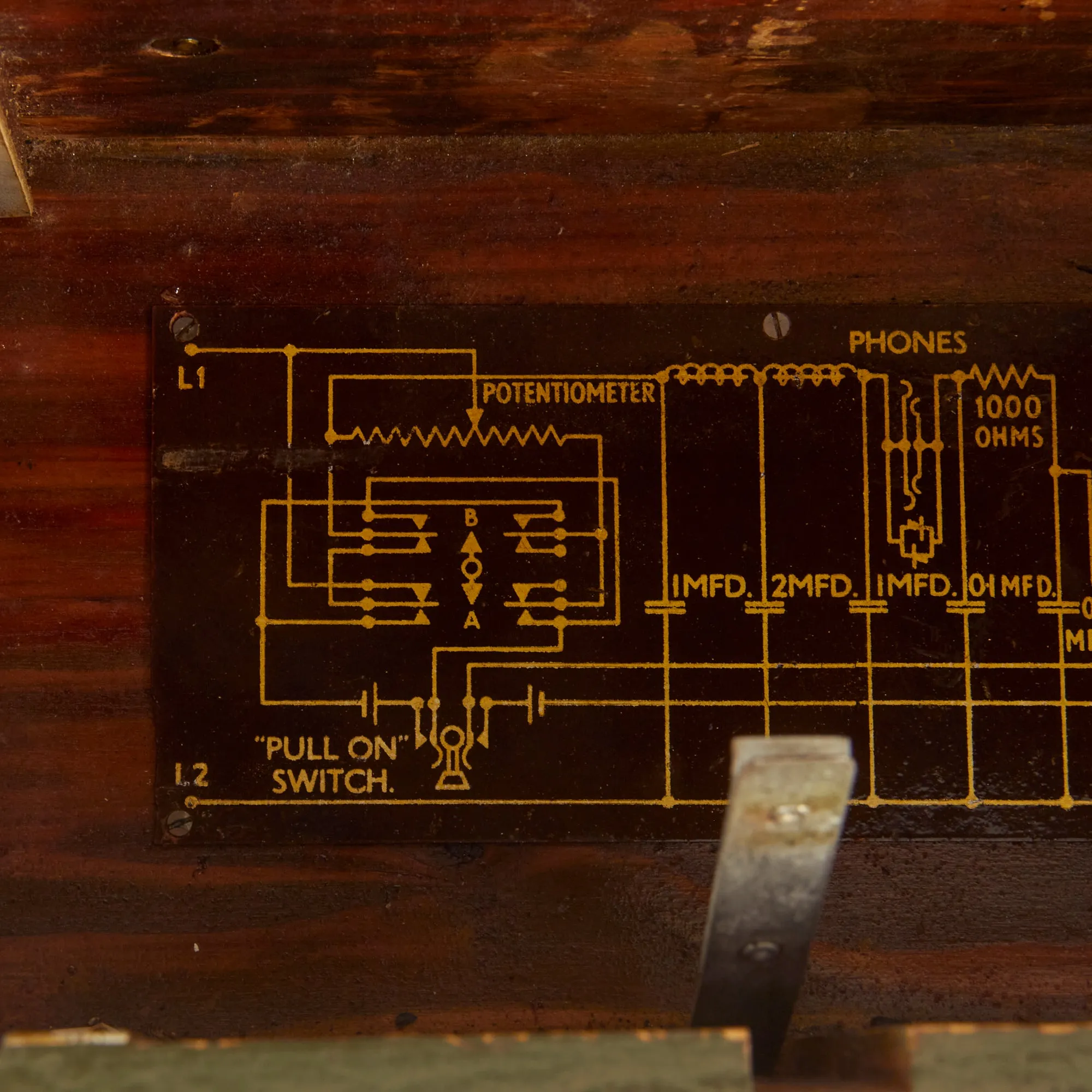 Original British WWII US Issue Fullerphone Modified Mk V Portable Telegraph Signaling Device With Mk II Case
