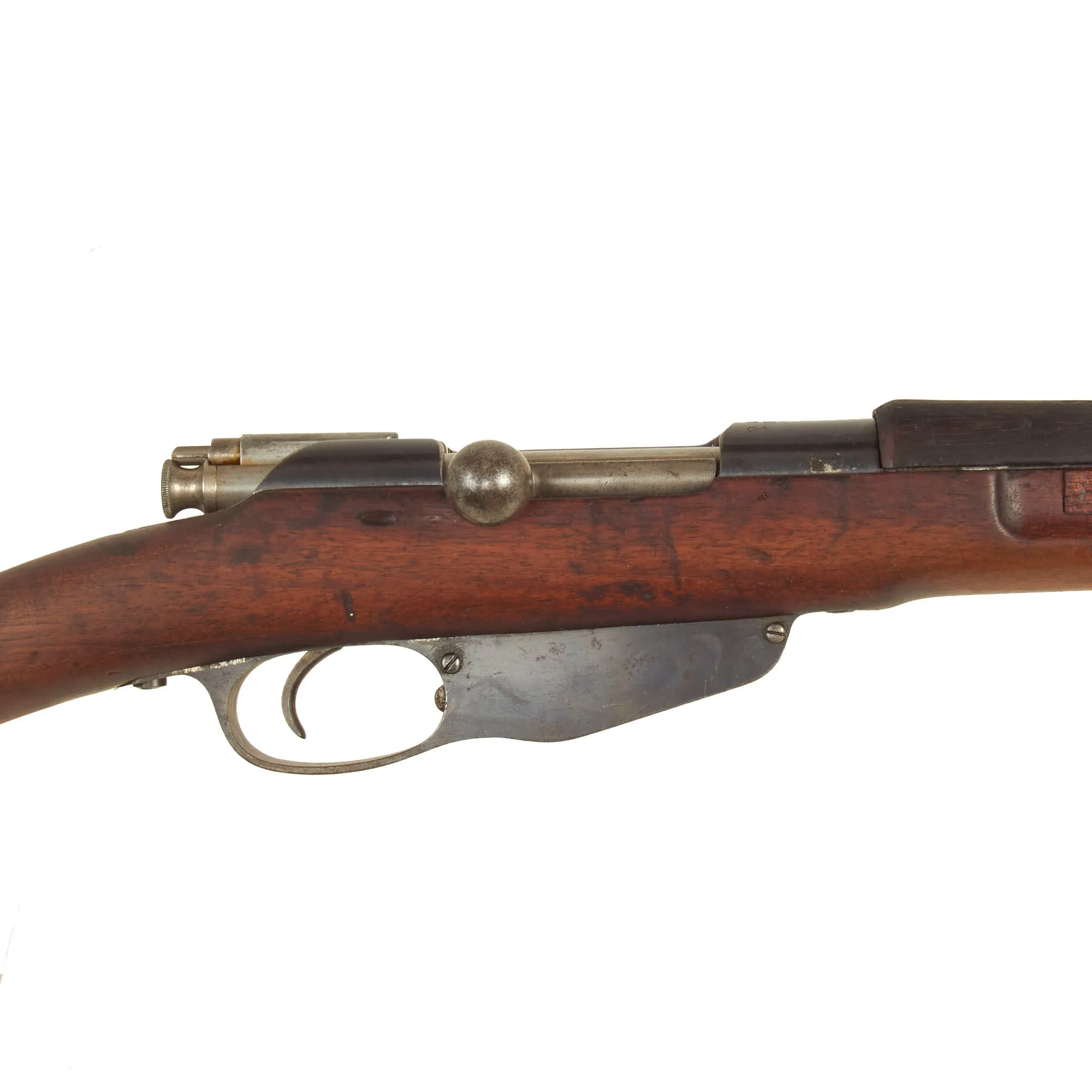 Original Dutch Pre-WWI Geweer M. 95 Mannlicher Rifle by ŒWG Steyr Converted to K.S.O. .22 Trainer - Serial 8357C - Dated 1896