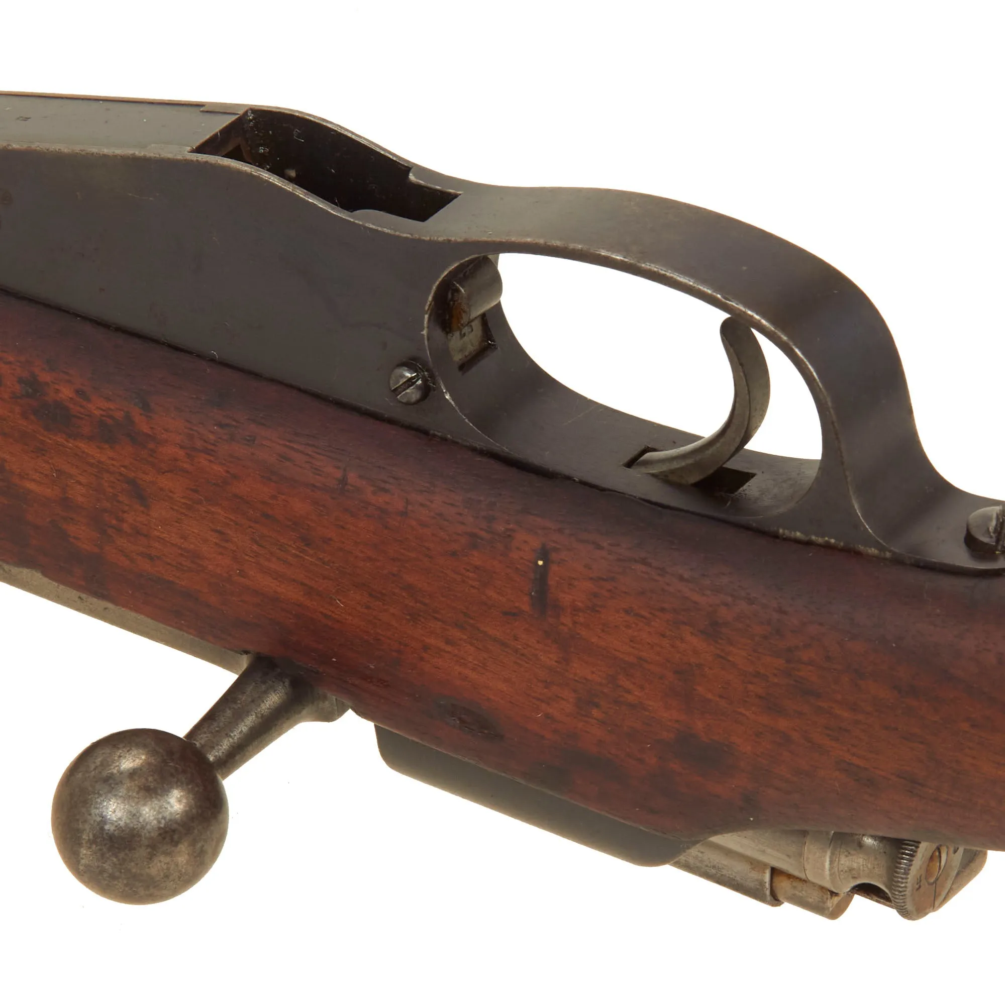 Original Dutch Pre-WWI Geweer M. 95 Mannlicher Rifle by ŒWG Steyr Converted to K.S.O. .22 Trainer - Serial 8357C - Dated 1896