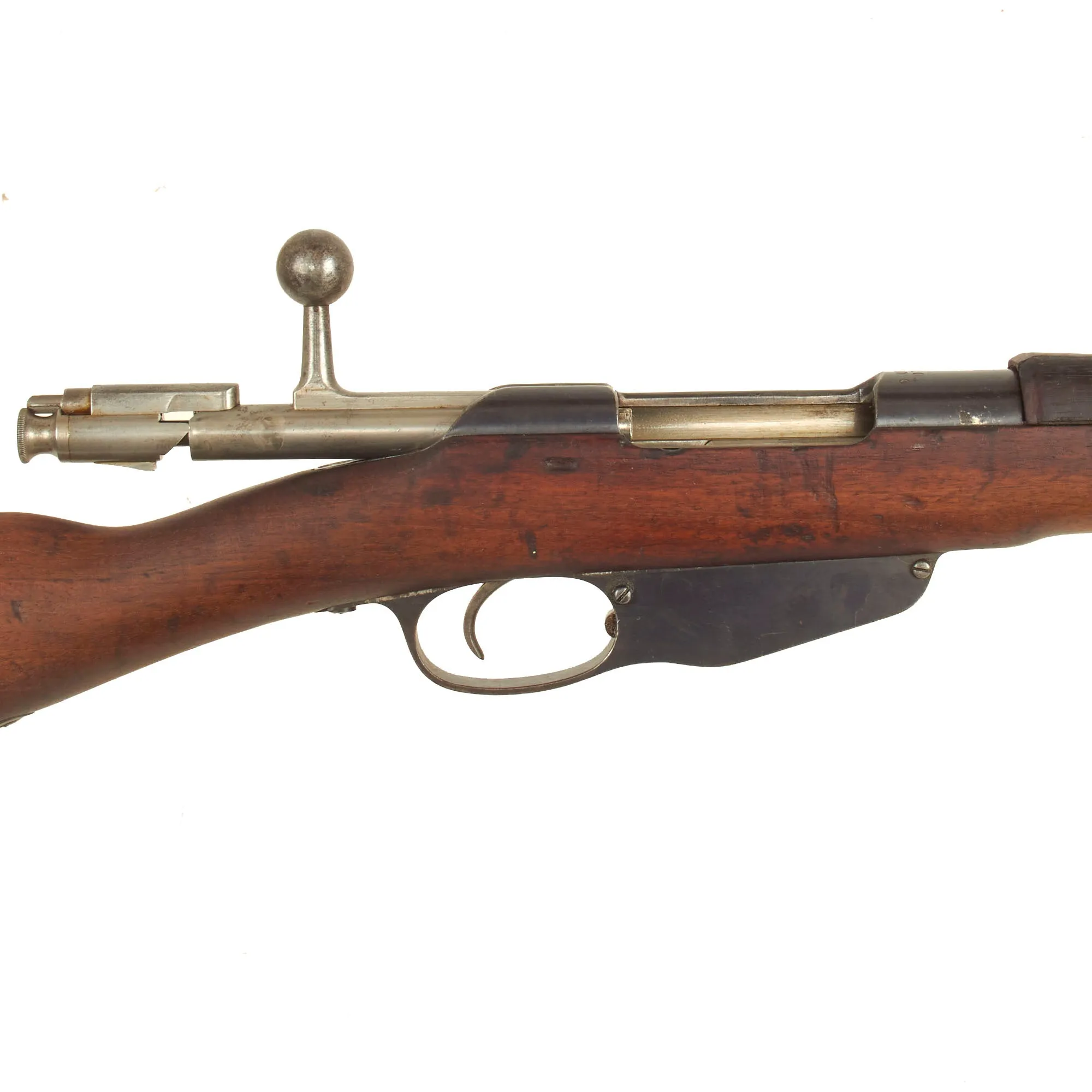 Original Dutch Pre-WWI Geweer M. 95 Mannlicher Rifle by ŒWG Steyr Converted to K.S.O. .22 Trainer - Serial 8357C - Dated 1896